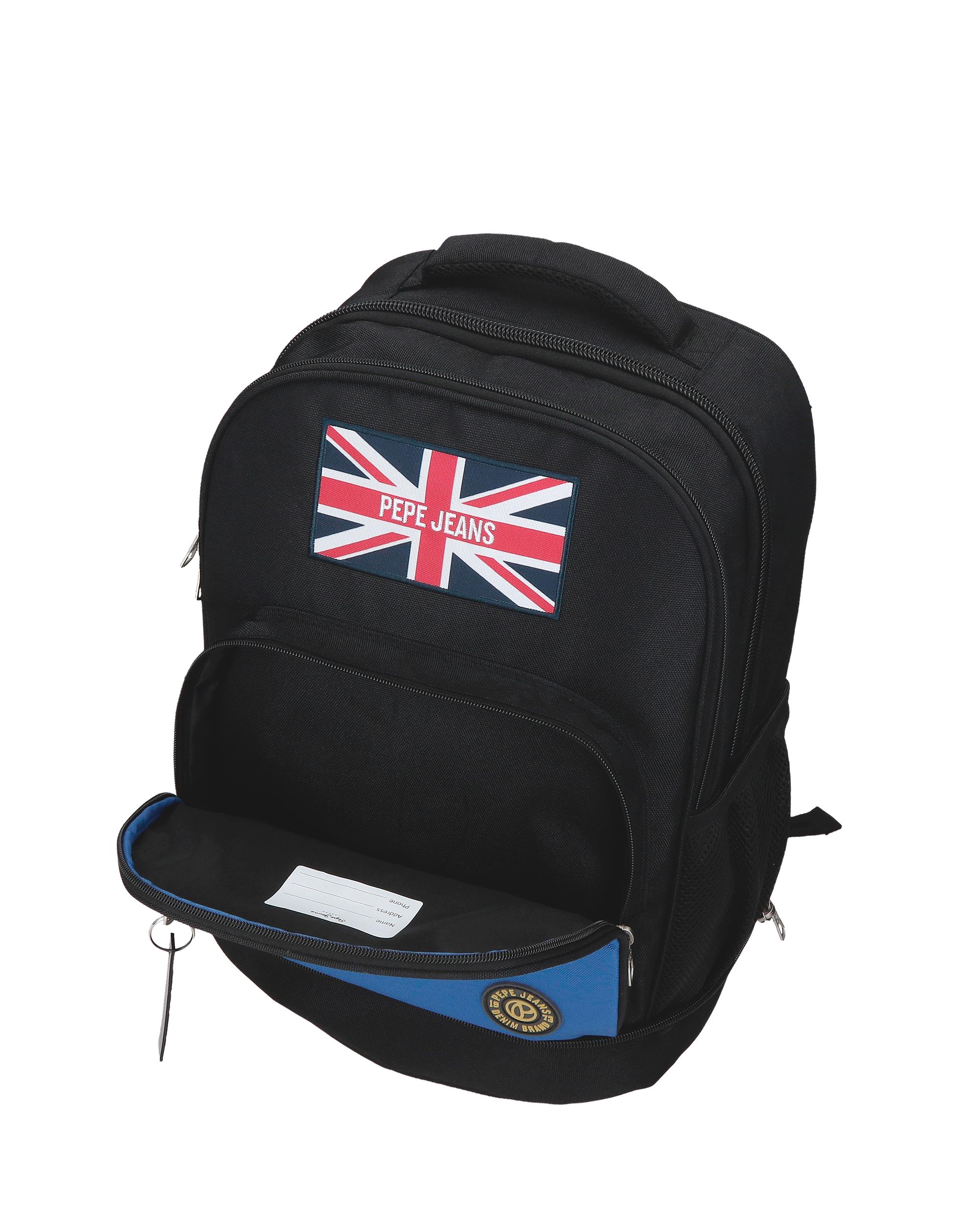 Mochila Compact Desmontável de Duas Rodas Pjl Henry em Preto Preto-5