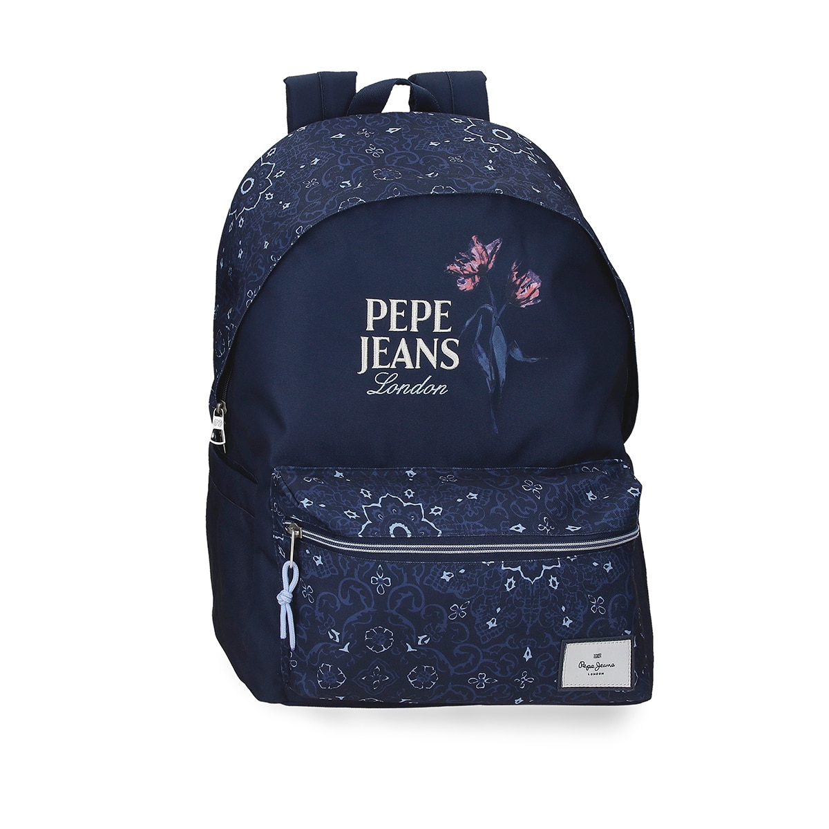 Imagem 0 de Mochila Escolar 44 Cm Pjl Lenay Adaptável a Carro Marinho