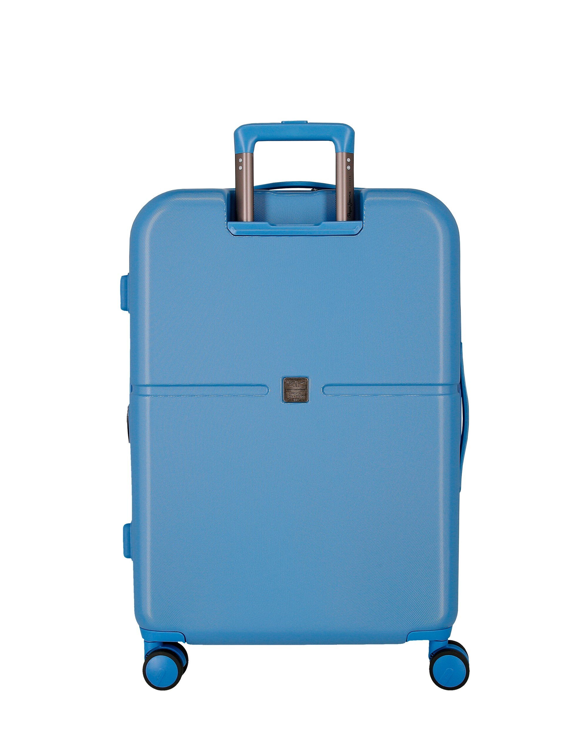 Mala Média 70 Cm Expandível Pjl Highlight Abs Rígida Até 79l Azul-3