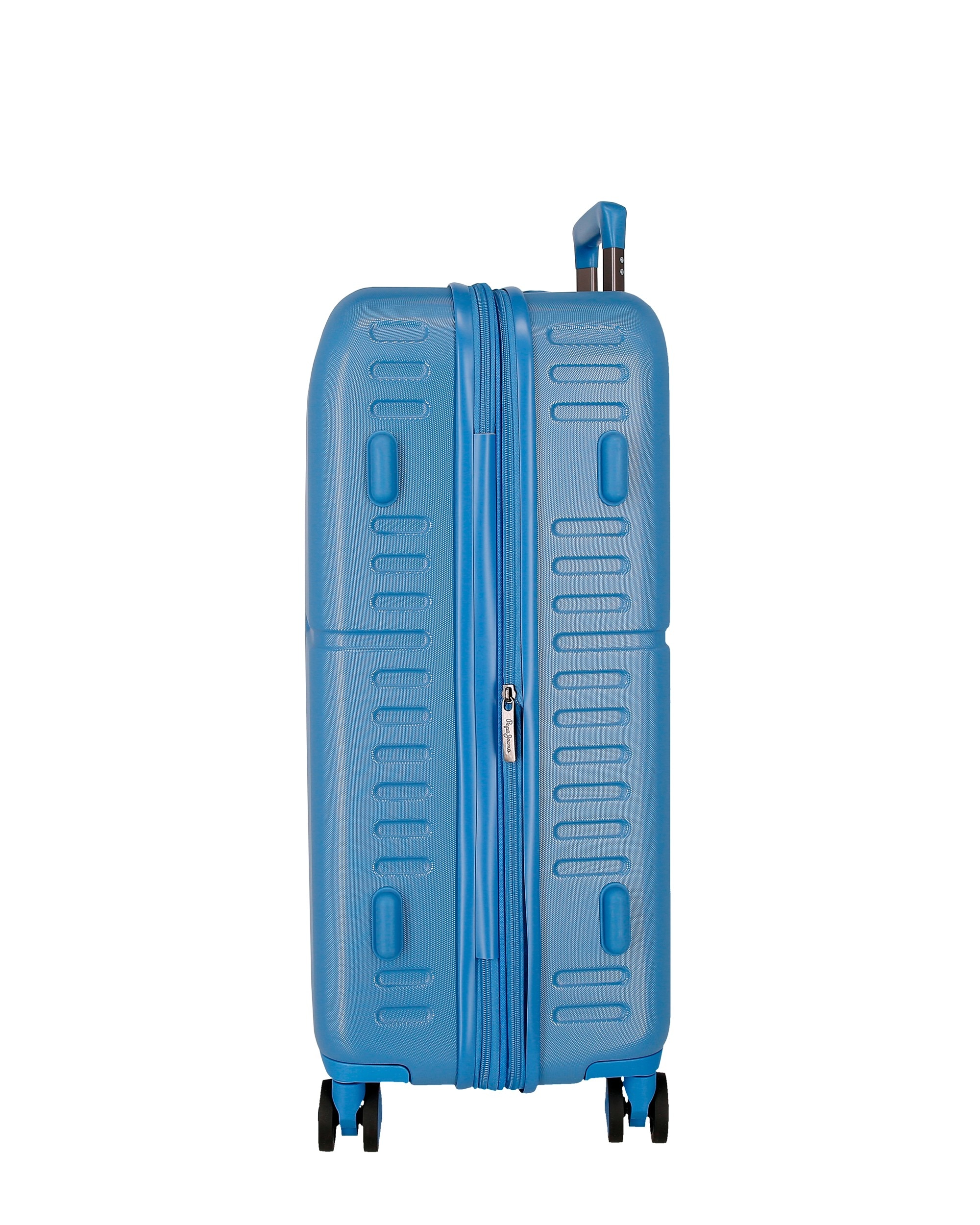Mala Média 70 Cm Expandível Pjl Highlight Abs Rígida Até 79l Azul-4