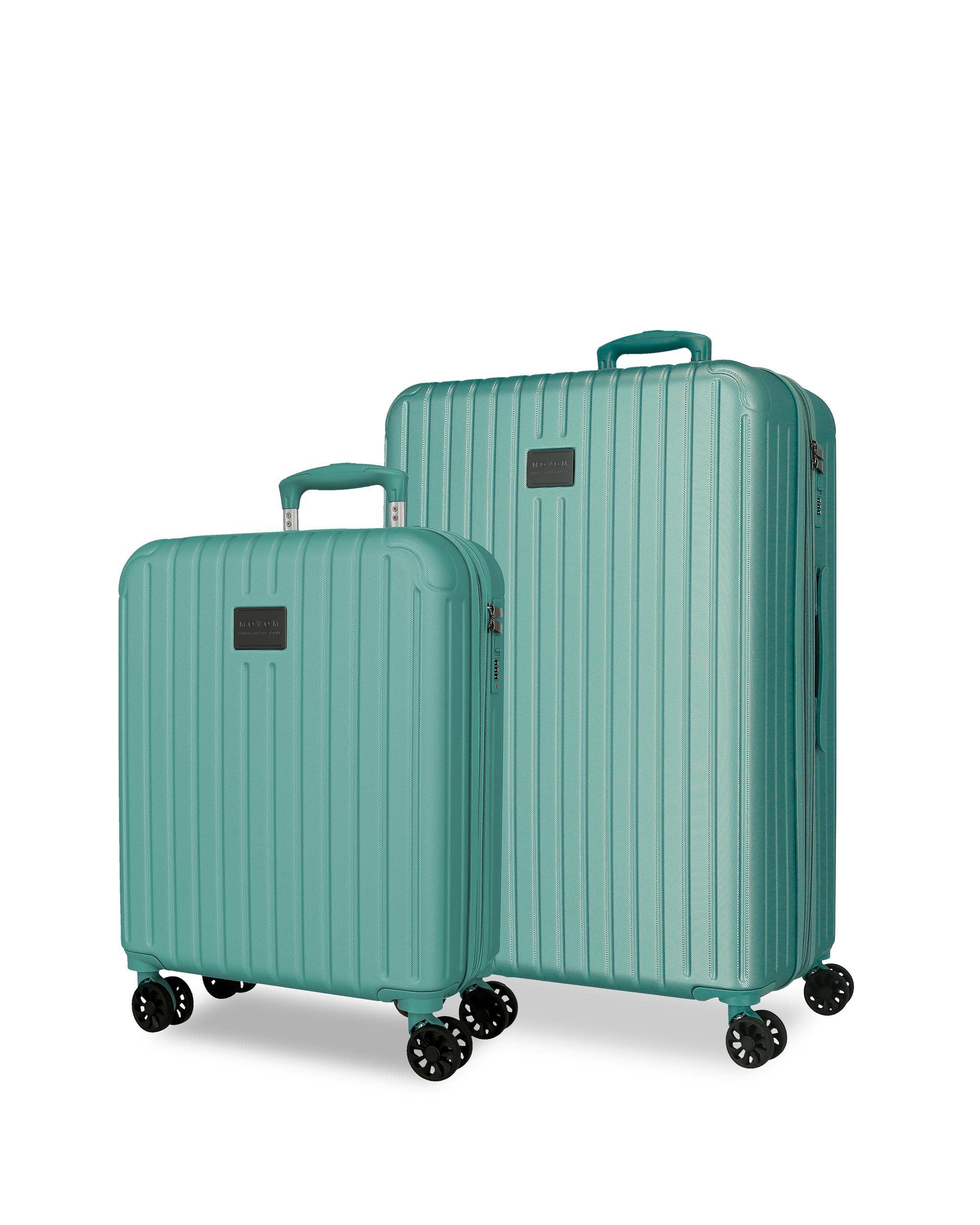 Conjunto de Malas 55-68-78 Cm Expandível Movom Timber Abs Rígida Até 217l Azul-1