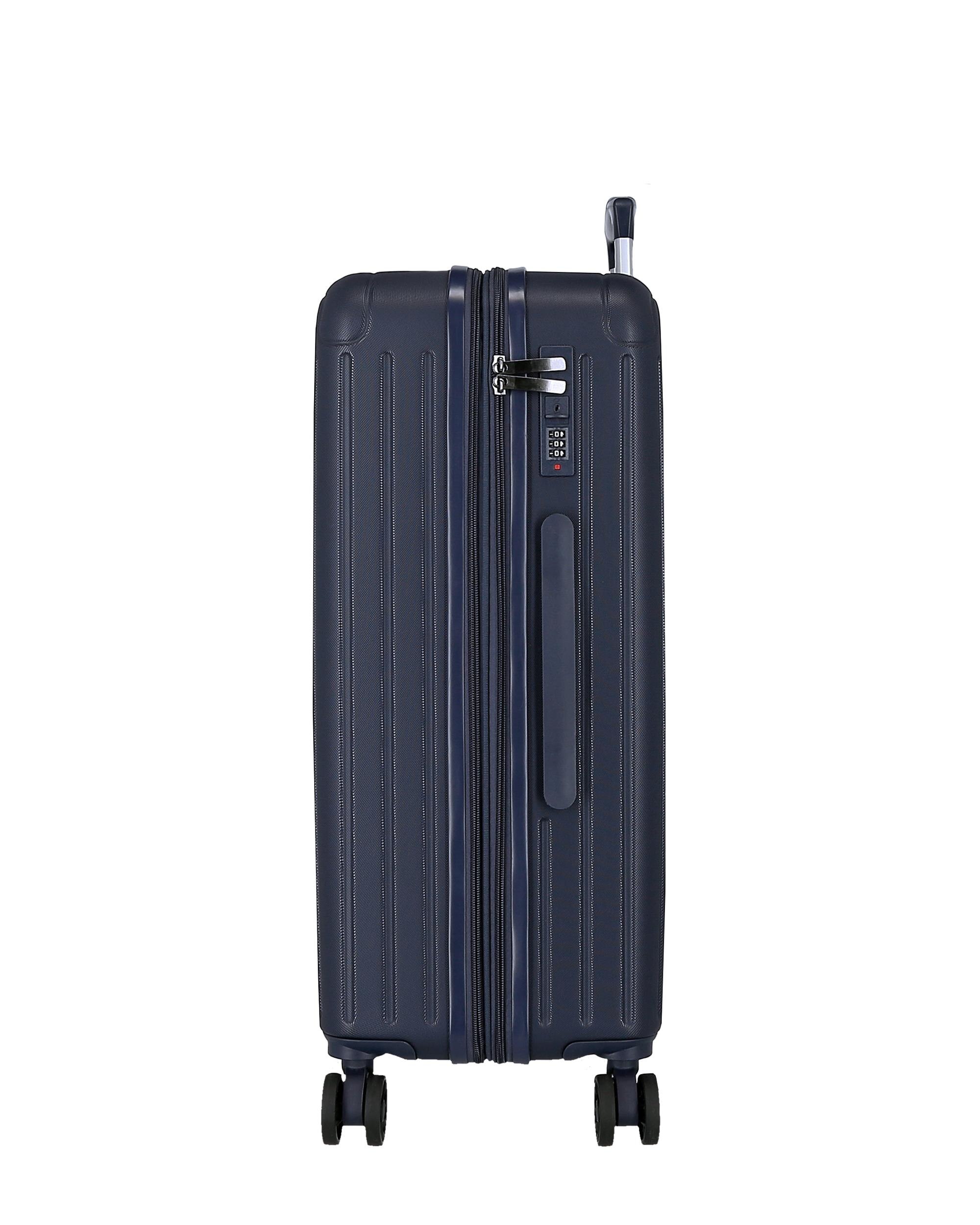 Conjunto de Malas 55-68-78 Cm Expandível Movom Timber Abs Rígida Até 217l Azul-2
