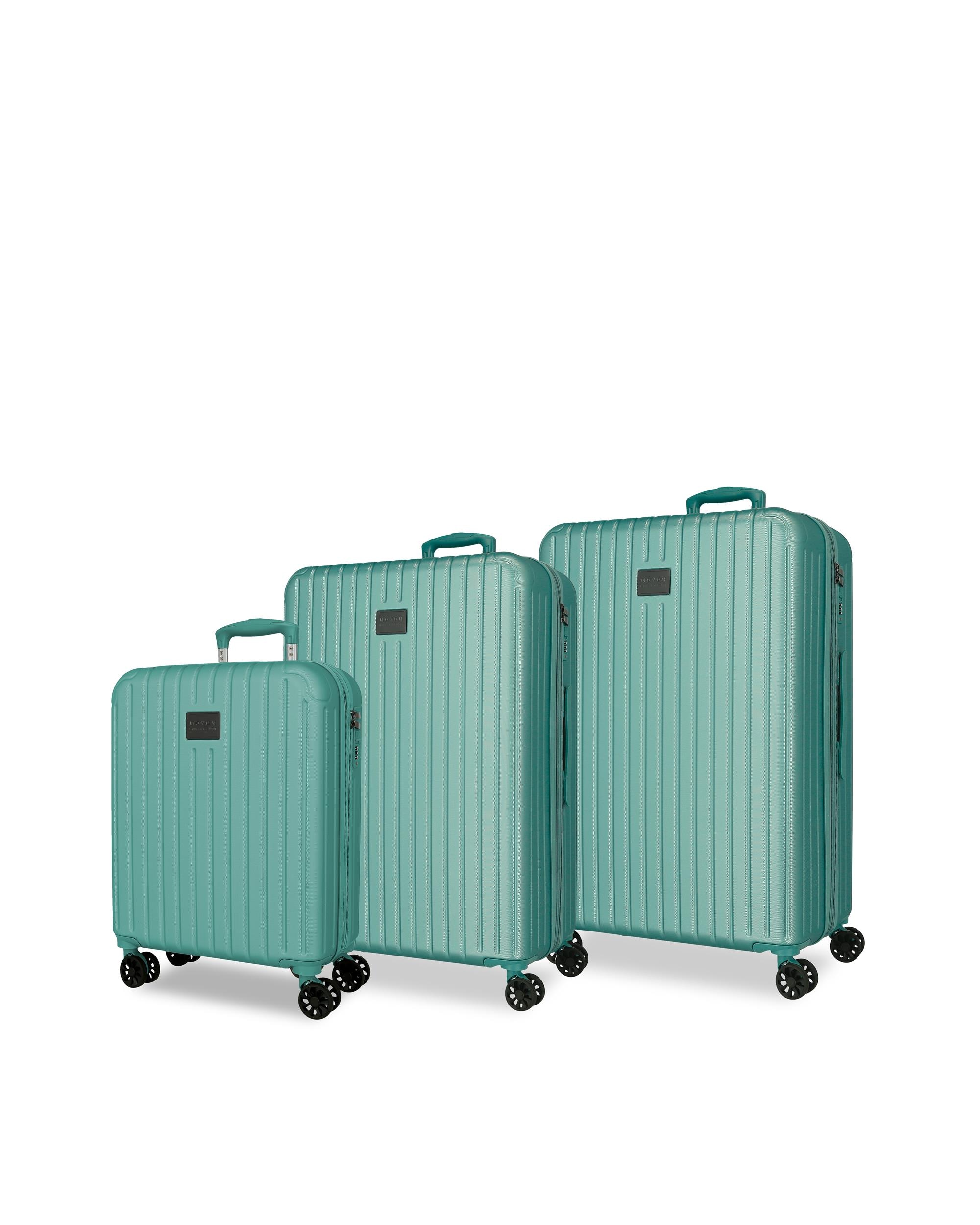 Conjunto de Malas 55-68-78 Cm Expandível Movom Timber Abs Rígida Até 217l Azul-1