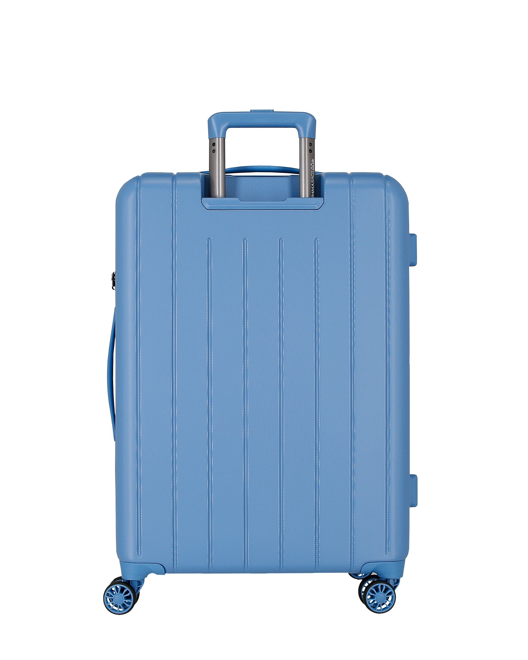 Mala Média 68 Cm Expansível Movom Wood Abs com Capacidade de 72l Denim Azul-3