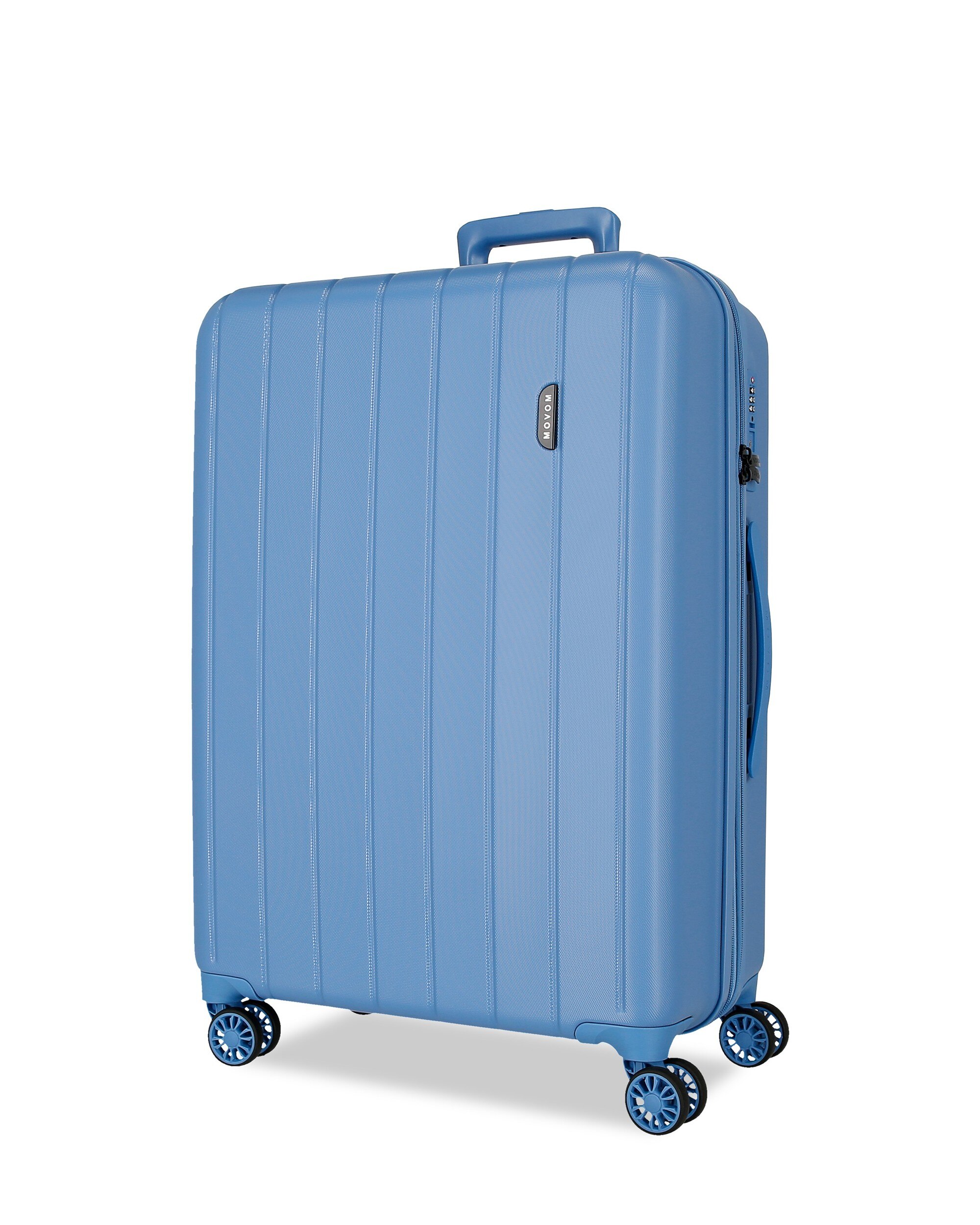 Imagem 0 de Mala Grande 78 Cm Expandível Movom Wood Abs com Capacidade de 108l Denim