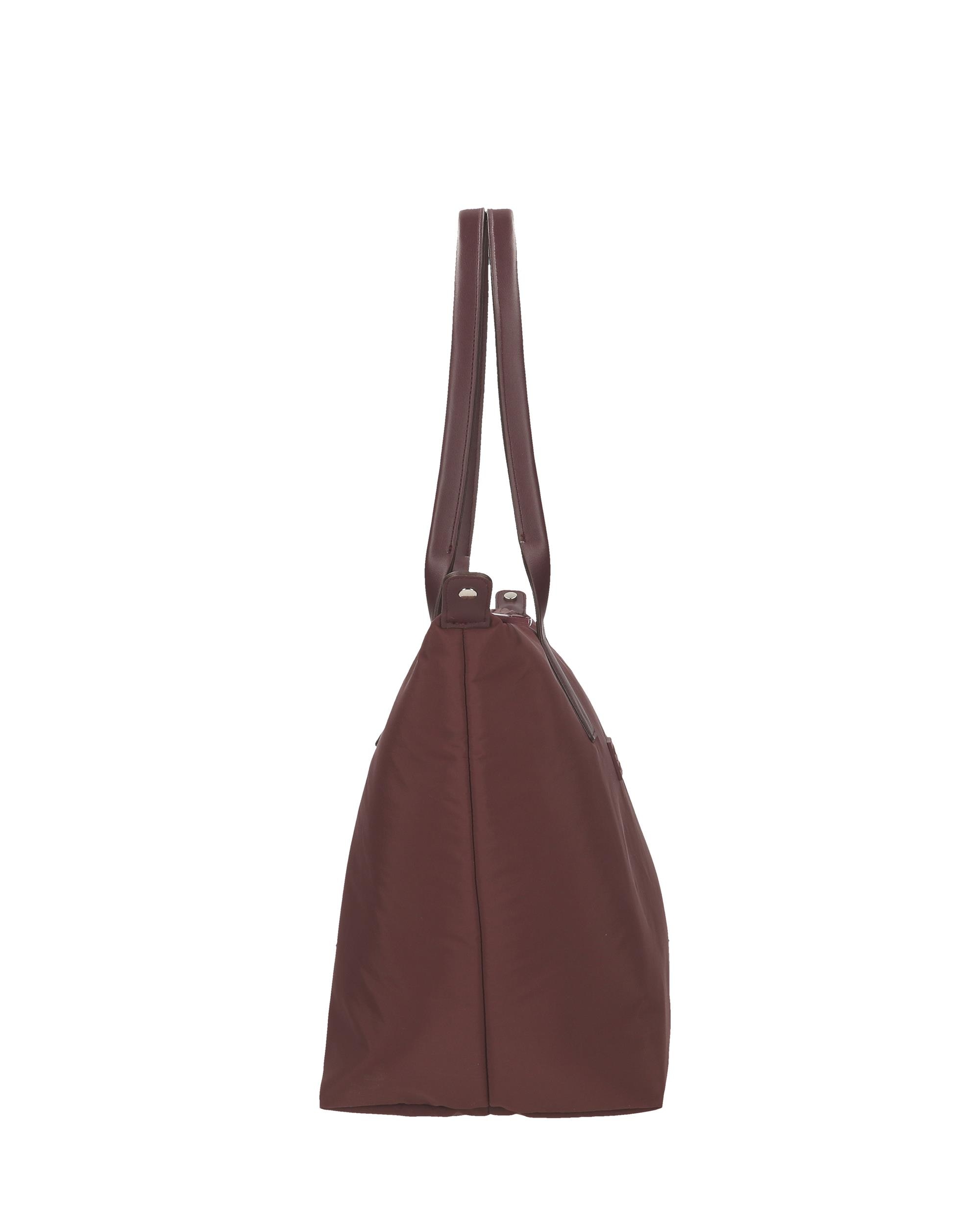 Mala de Ombro Tote Movom Loop em Preto Vermelho-2