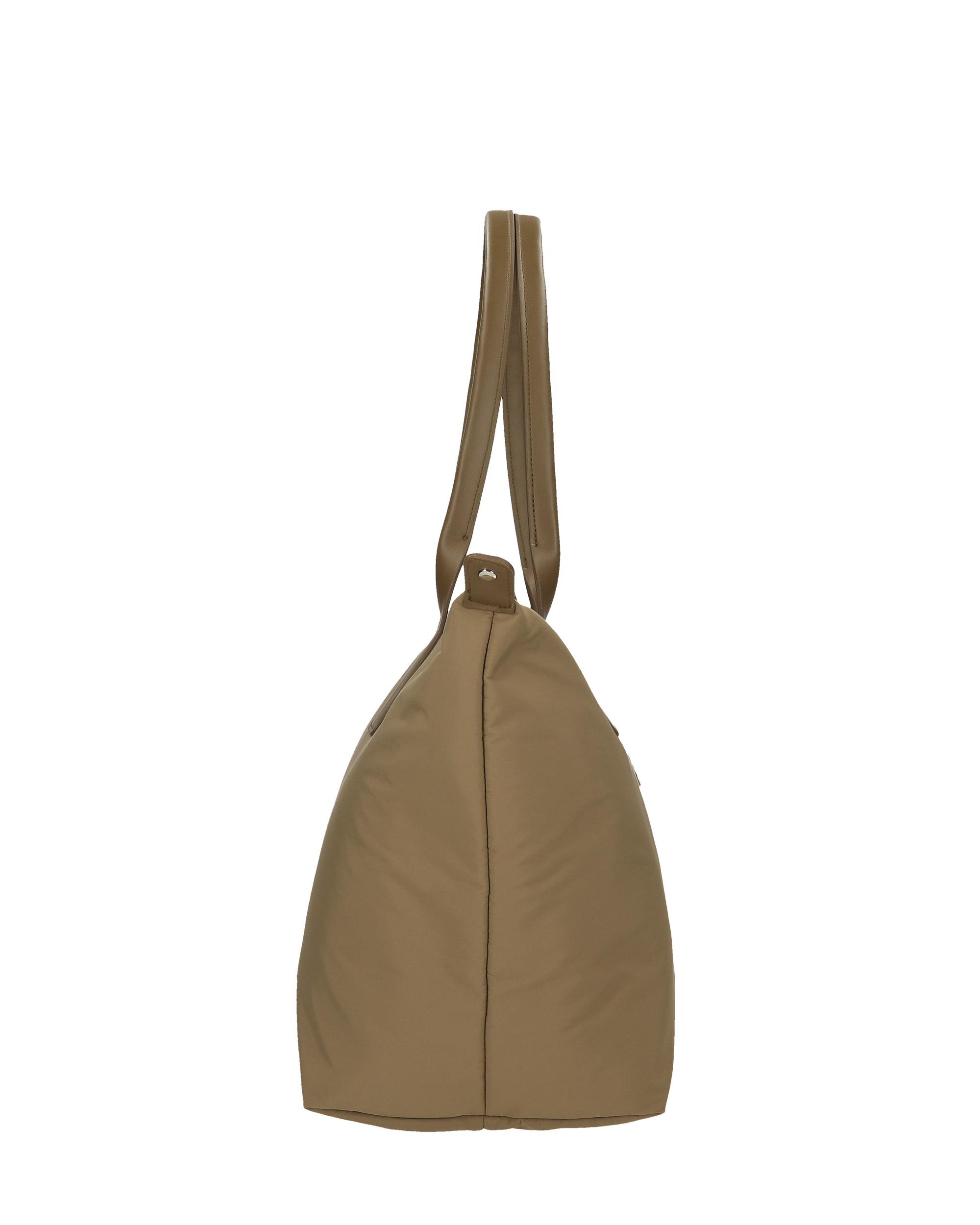 Mala de Ombro Tote Movom Loop Castanho-claro-2