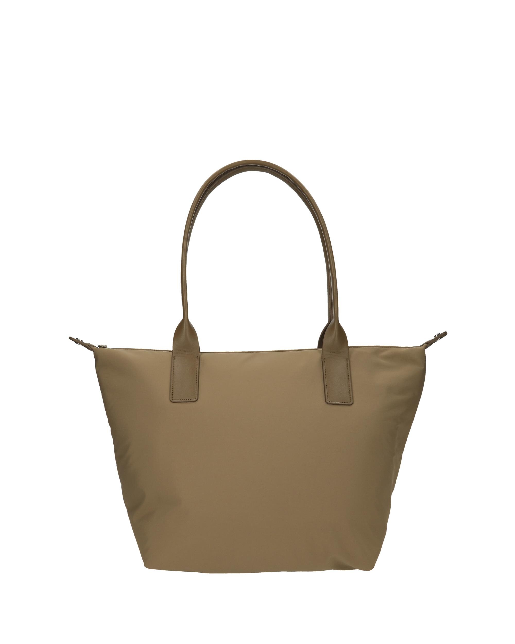 Mala de Ombro Tote Movom Loop Castanho-claro-3