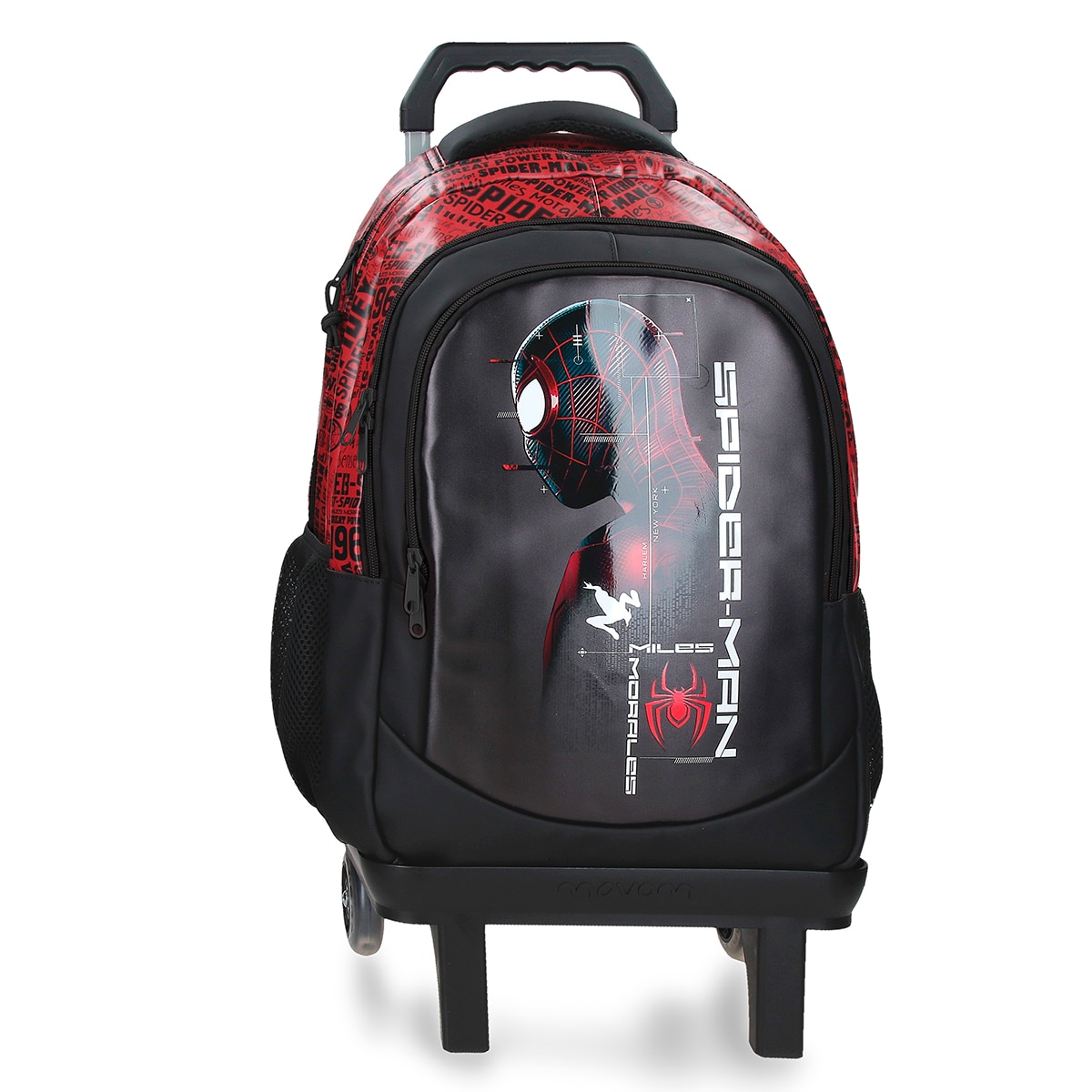 Imagem 0 de Mochila Adaptável com Carrinho 46 Cm Marvel Spider Technology com Capacidade de 33l em Preto