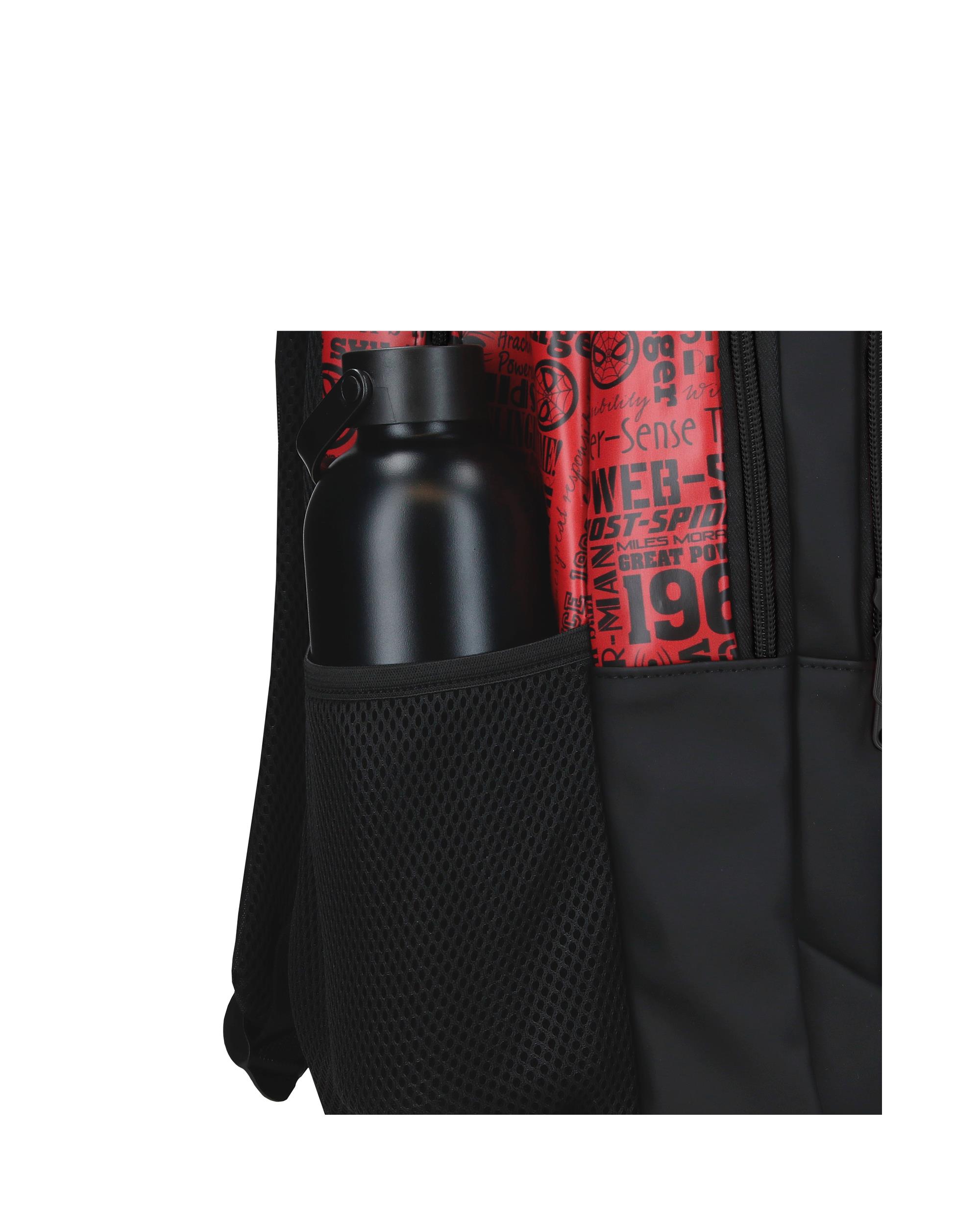 Mochila Adaptável com Carrinho 46 Cm Marvel Spider Technology com Capacidade de 33l em Preto Preto-5