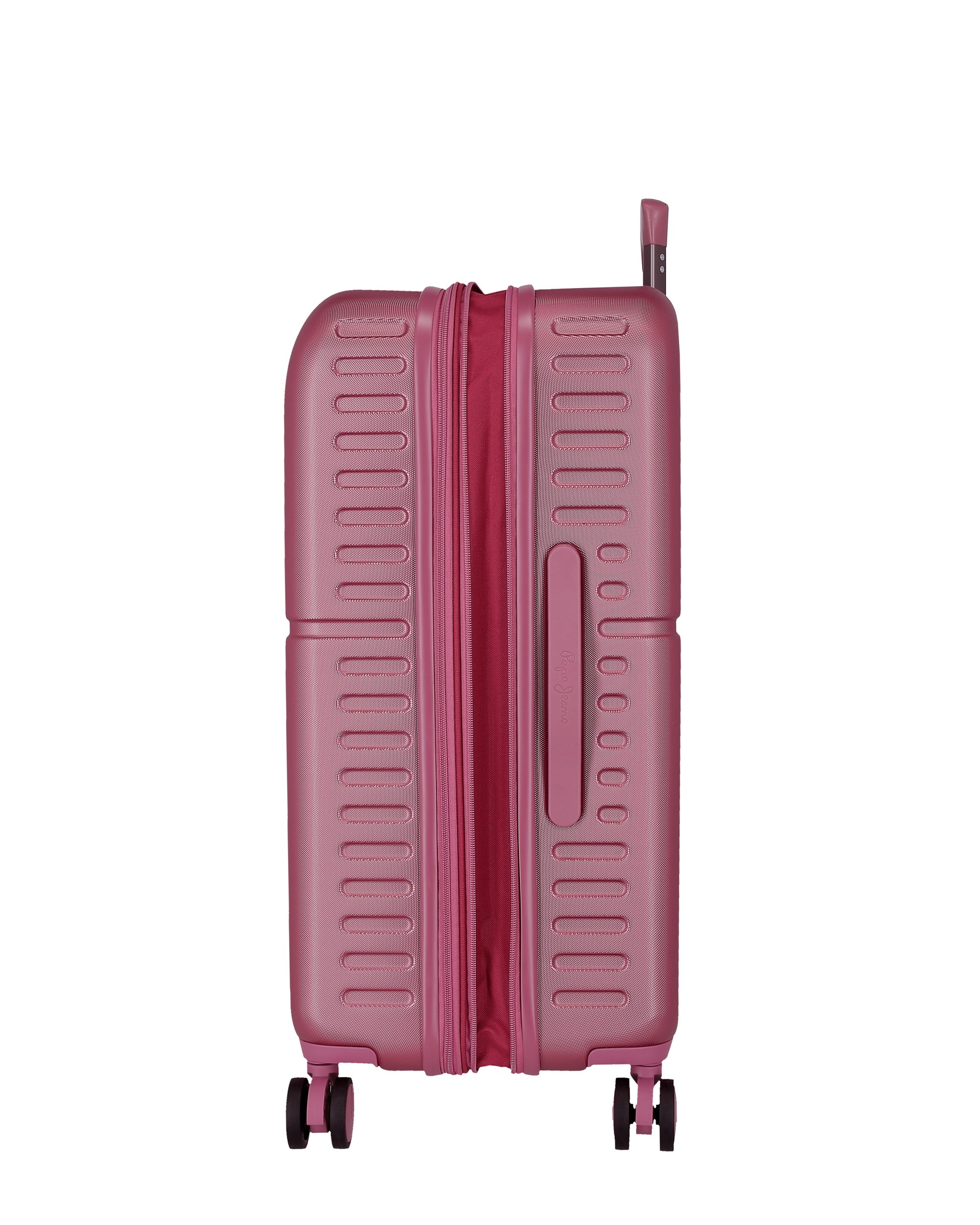 Conjunto de Malas (cabine e Média) Accent Rígidas com Capacidade de 116l Vermelho-6