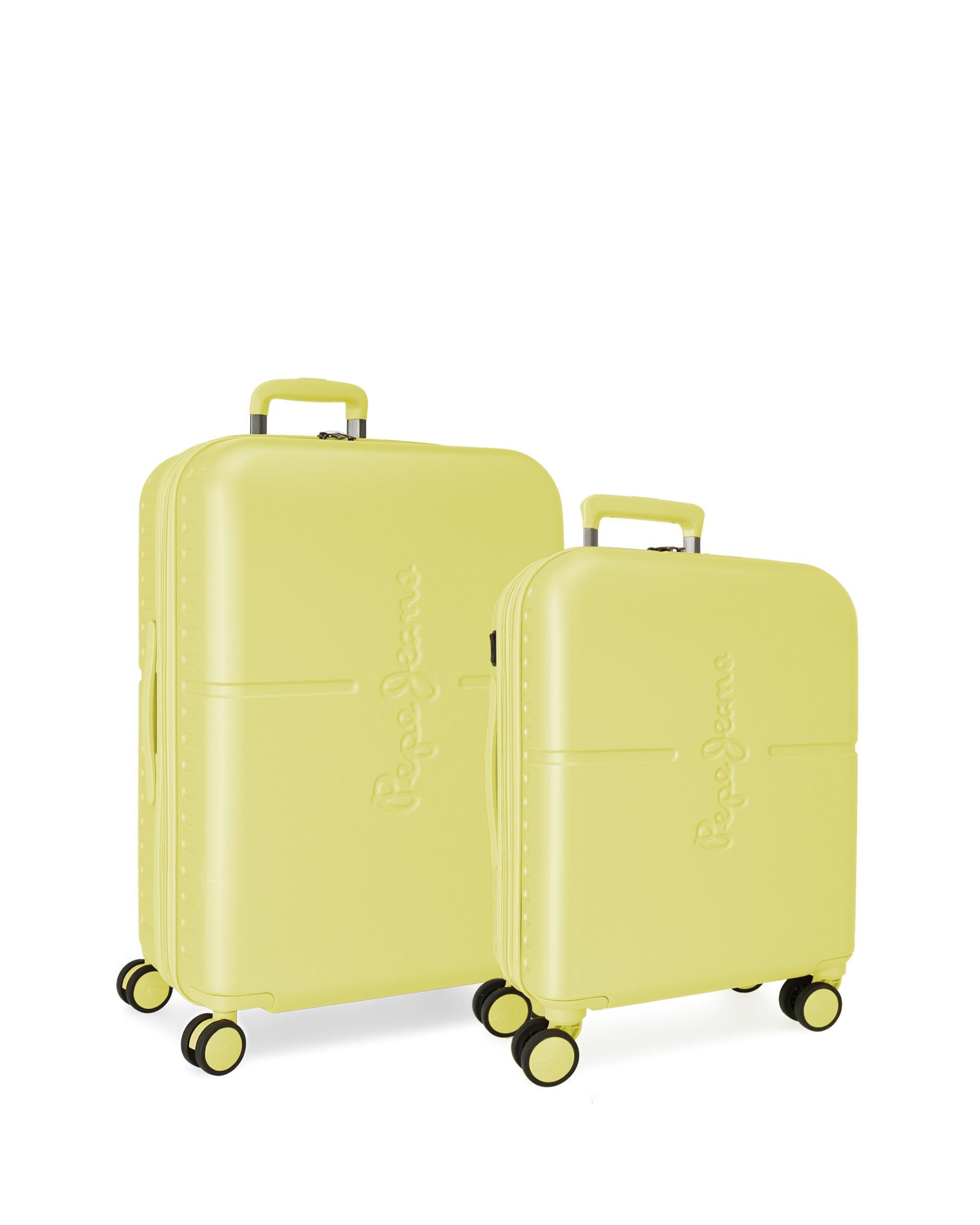 Imagem 0 de Conjunto de Malas 55-70 Cm Pjl Highlight Abs Rígida com Capacidade de 116l