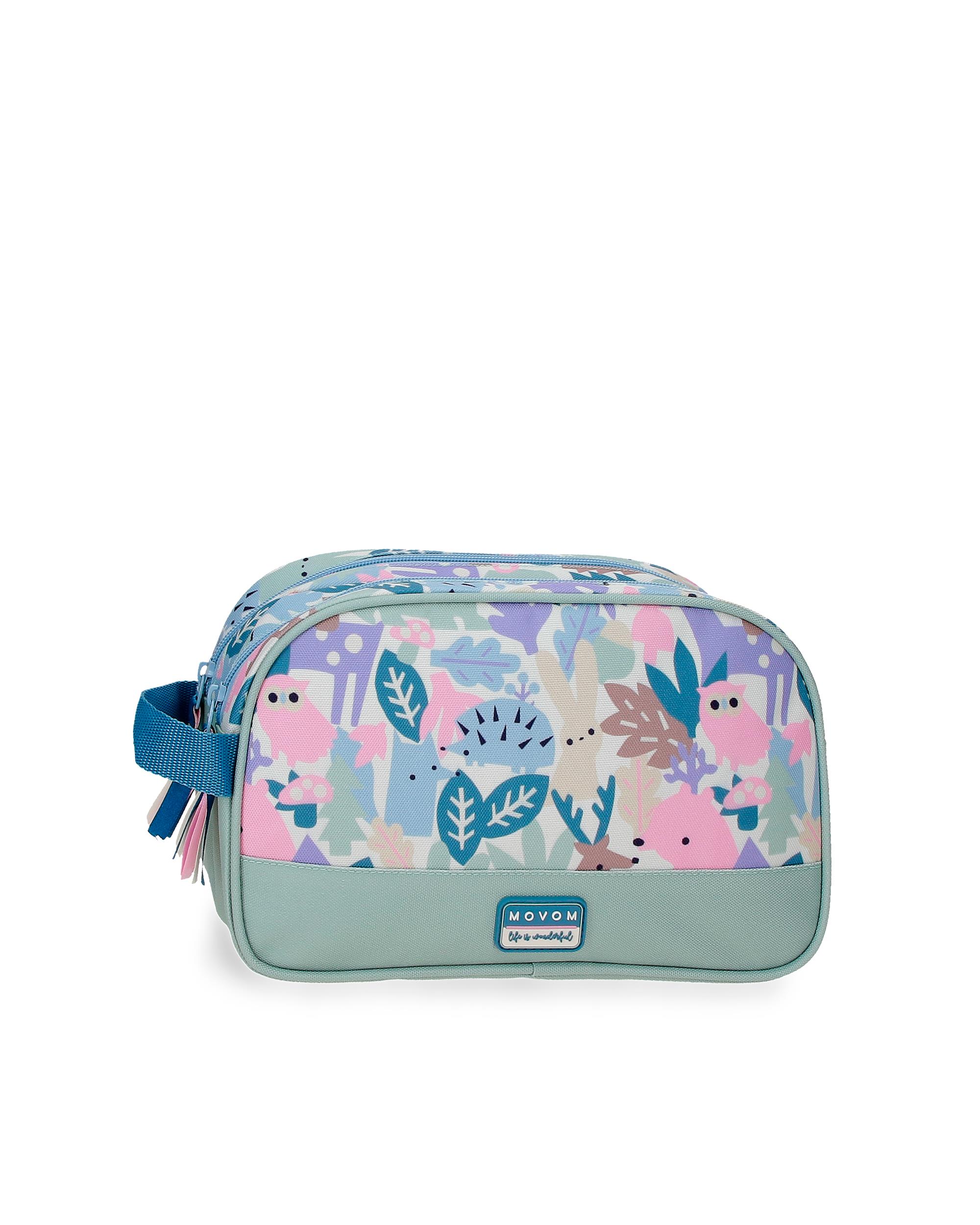 Necessaire Adaptável Dois Compartimentos Movom Forest Verde-1