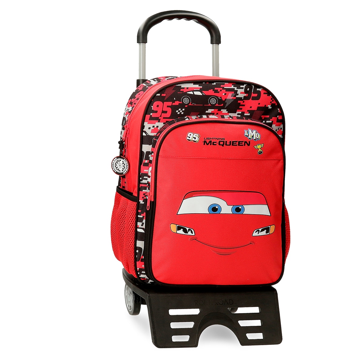 Imagem 0 de Mochila Escolar Cars Mcqueen Red com Capacidade de 15,6l com Carro em Vermelho
