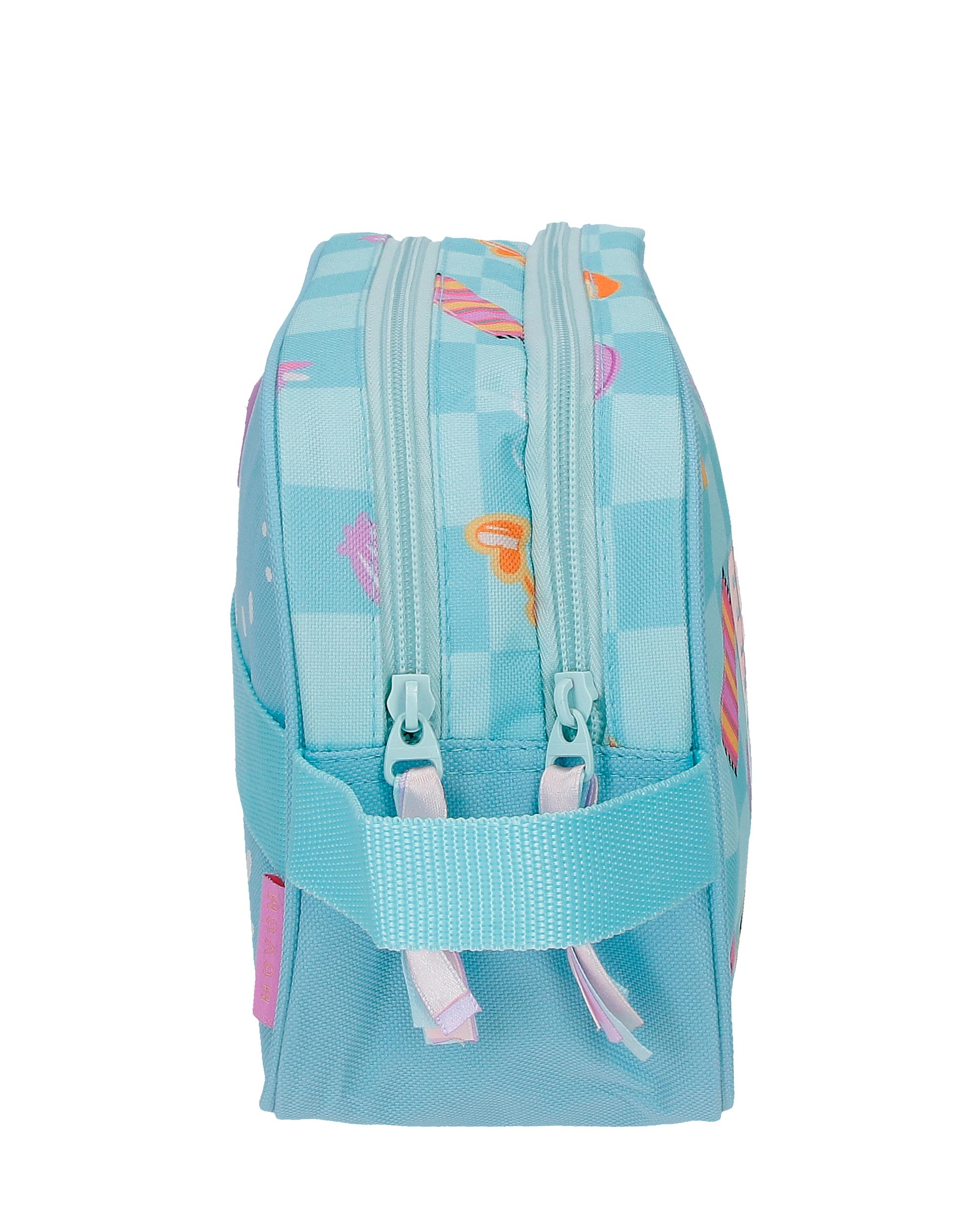 Necessaire Adaptável Dois Compartimentos Movom Freedom Azul-2