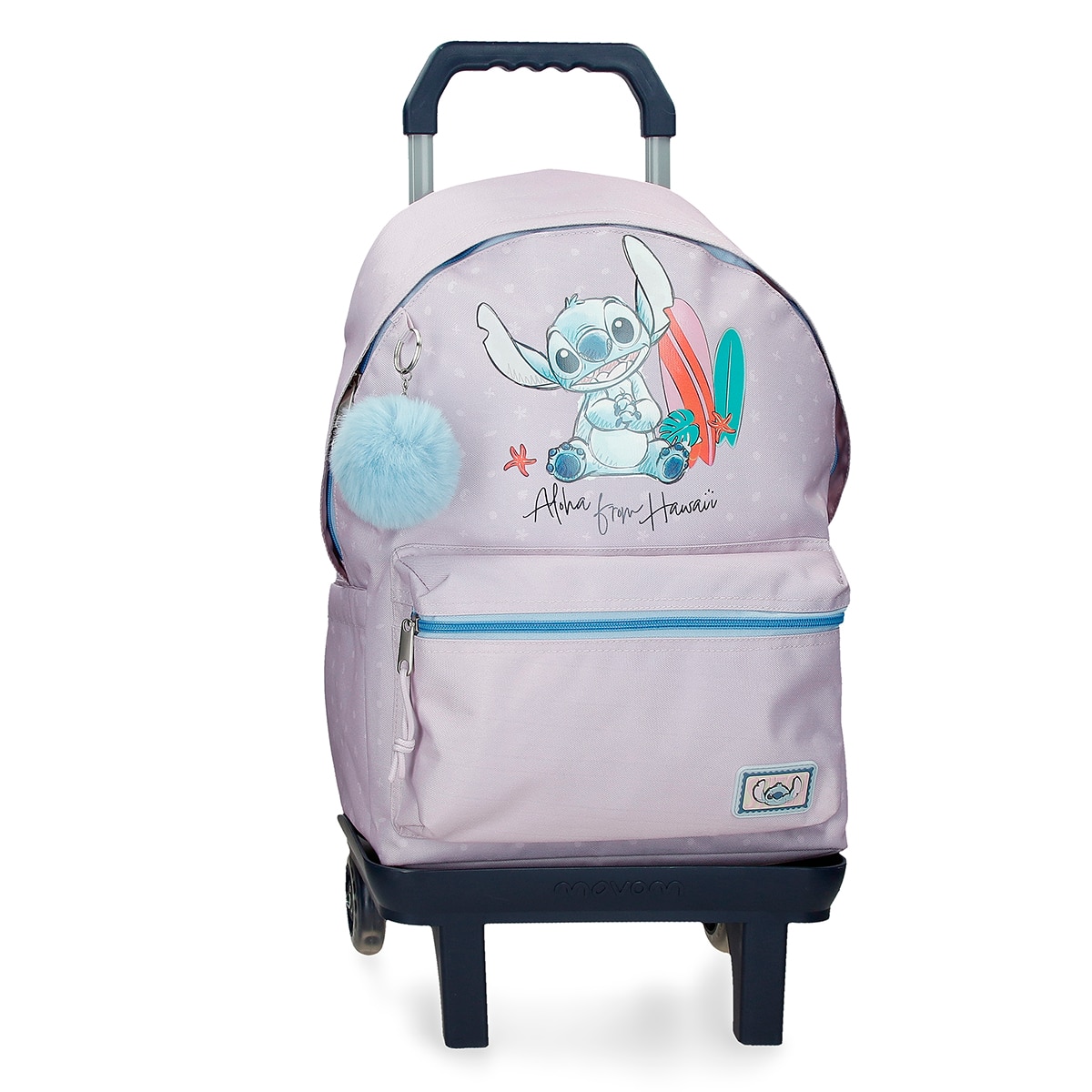 Imagem 0 de Mochila Adaptável com Carro 44cm Disney From Hawaii com Capacidade de 21l