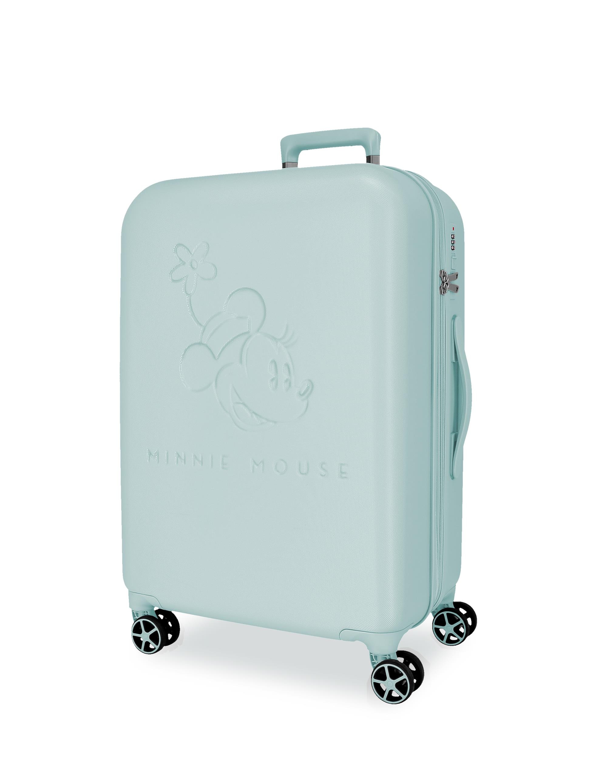 Imagem 0 de Mala Média 65 Cm Traveling With Minnie Abs Rígida com Capacidade de 63l