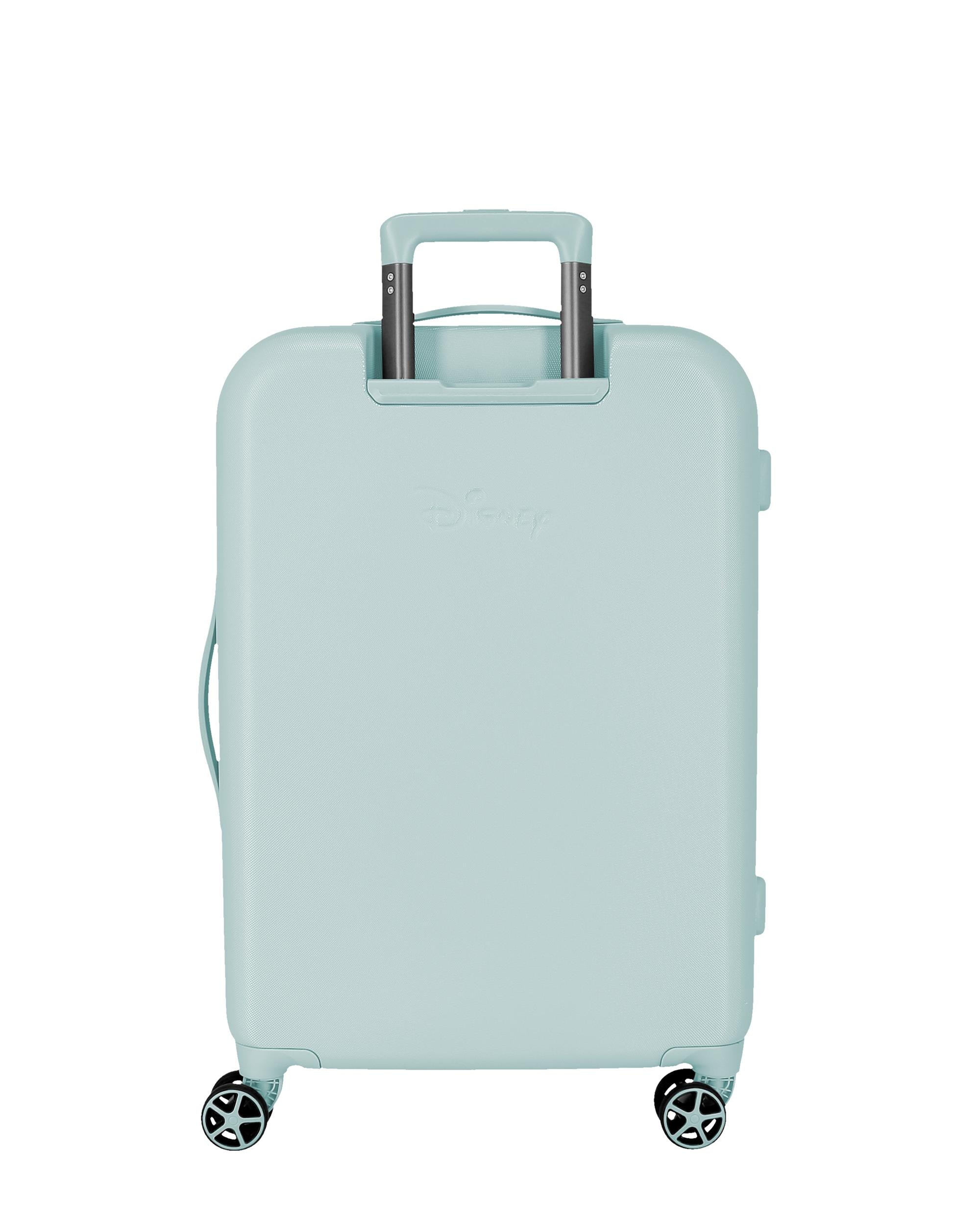Mala Média 65 Cm Traveling With Minnie Abs Rígida com Capacidade de 63l Azul-3