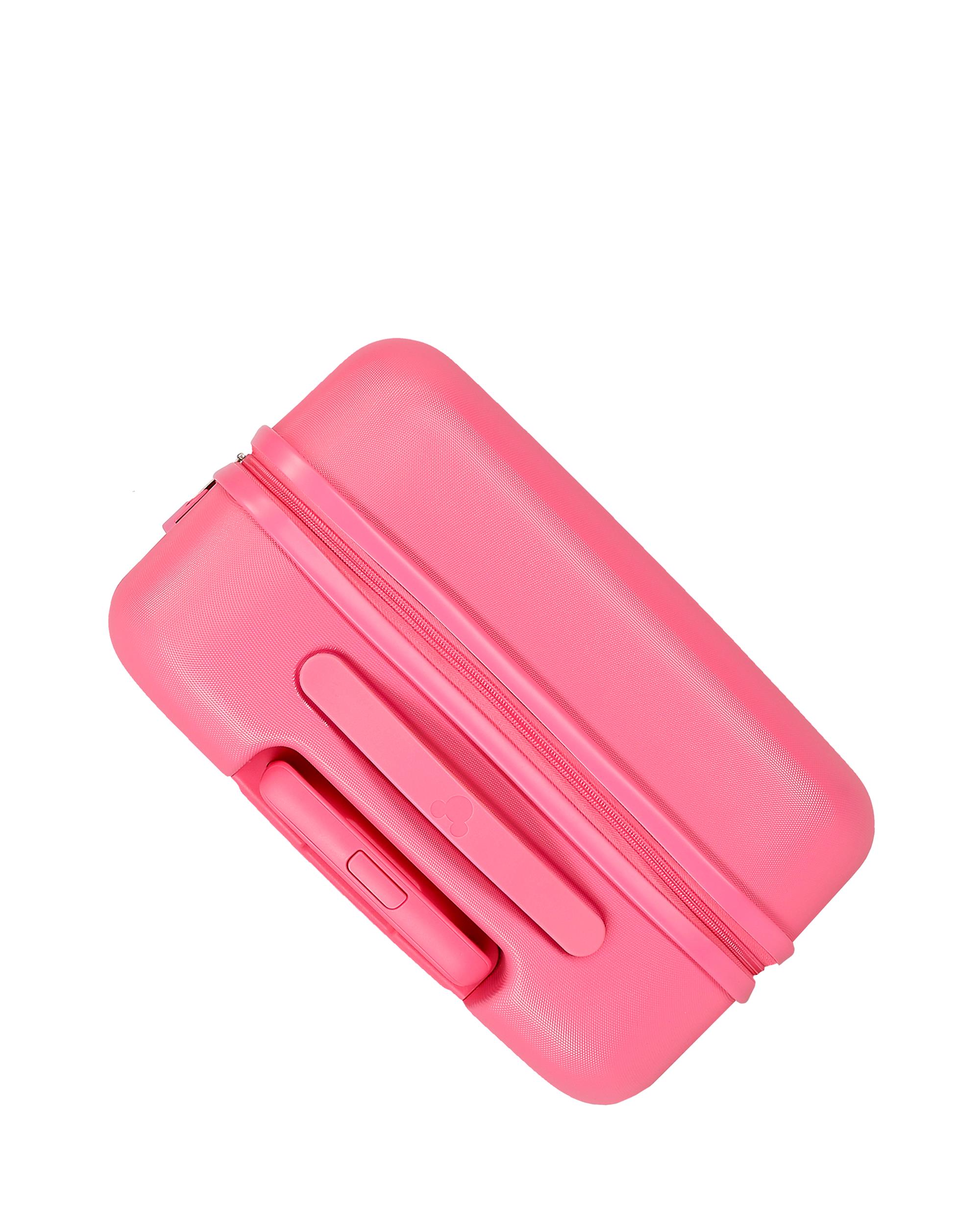 Conjunto de Malas 55-65 Cm Traveling With Minnie Abs Rígida com Capacidade de 95l Rosa-6