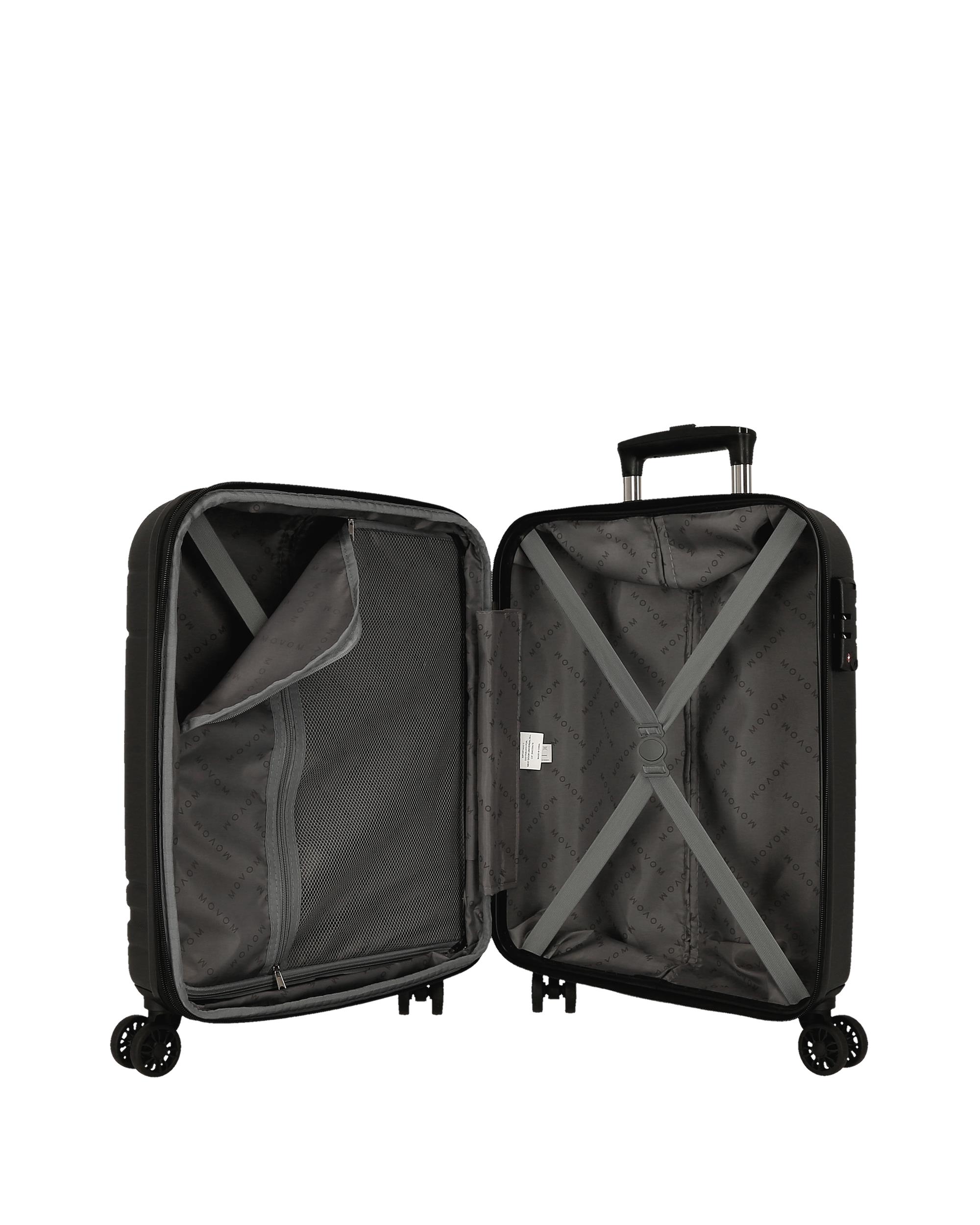 Mala de Cabine 55 Cm Expandível Spiderman Technology Abs Rígida Até 37 L Preto-5
