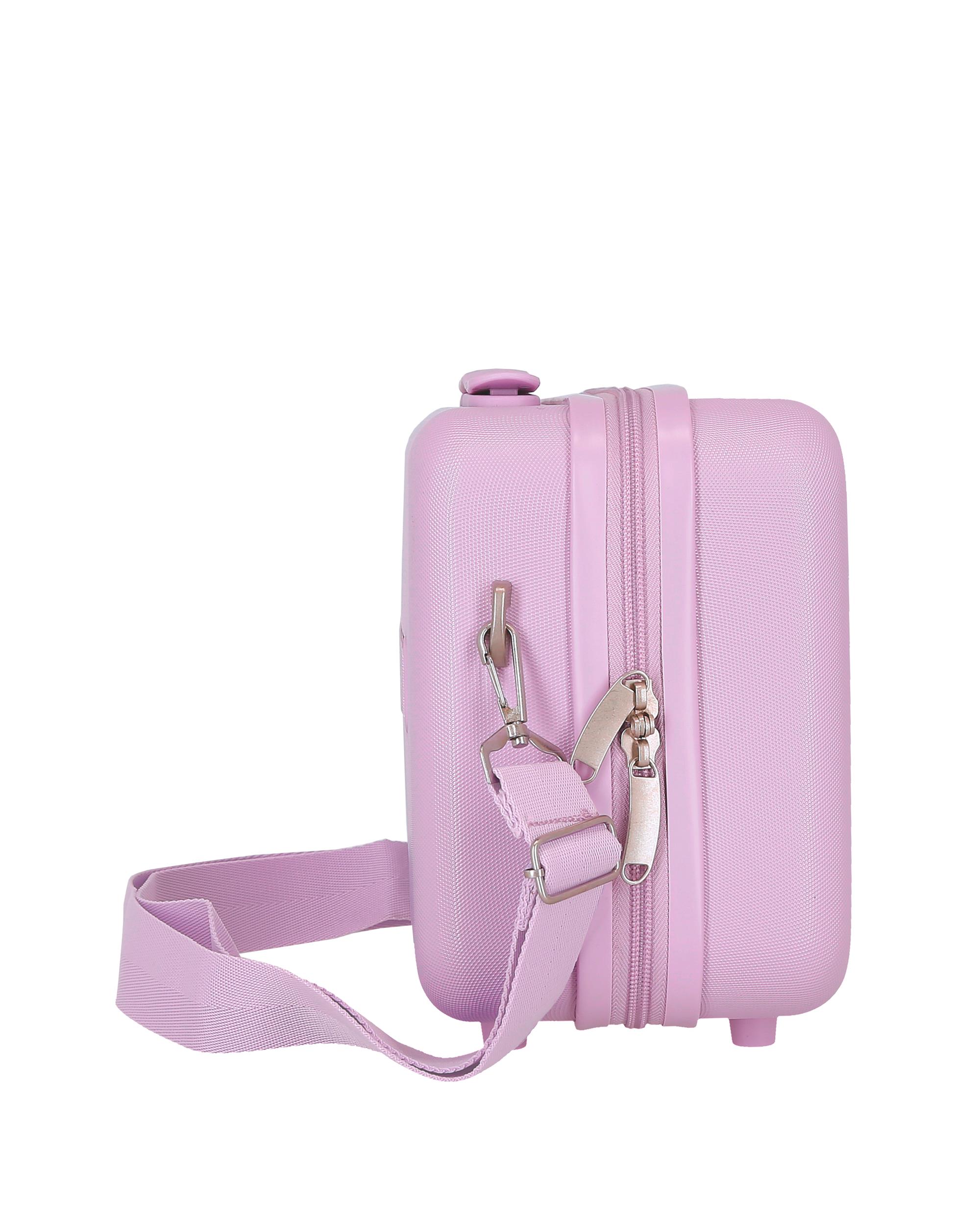 Conjunto de Malas 55-65 Cm Best Wishes Abs Rígida com Capacidade de 91l Lilás-2