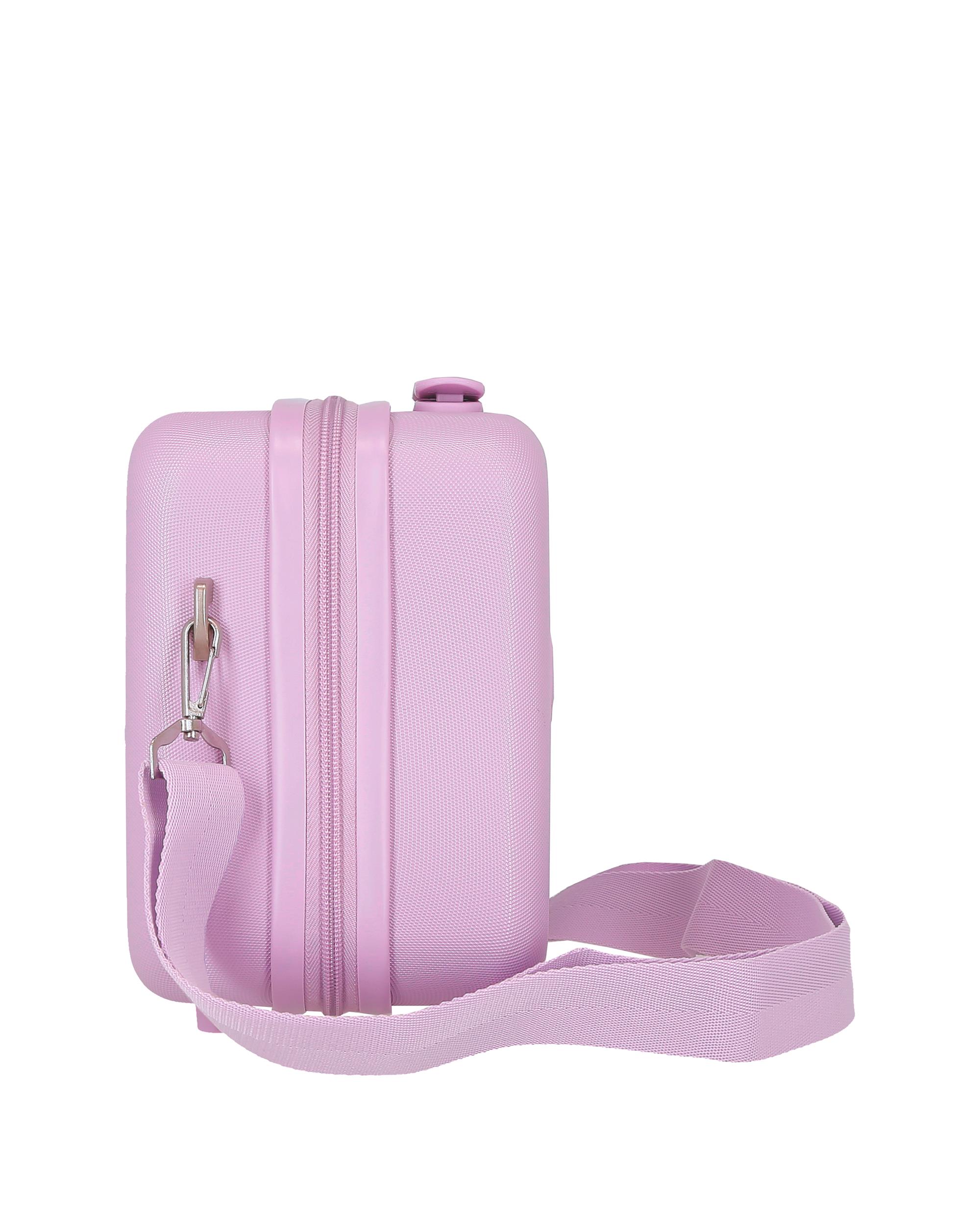 Conjunto de Malas 55-65 Cm Best Wishes Abs Rígida com Capacidade de 91l Lilás-4
