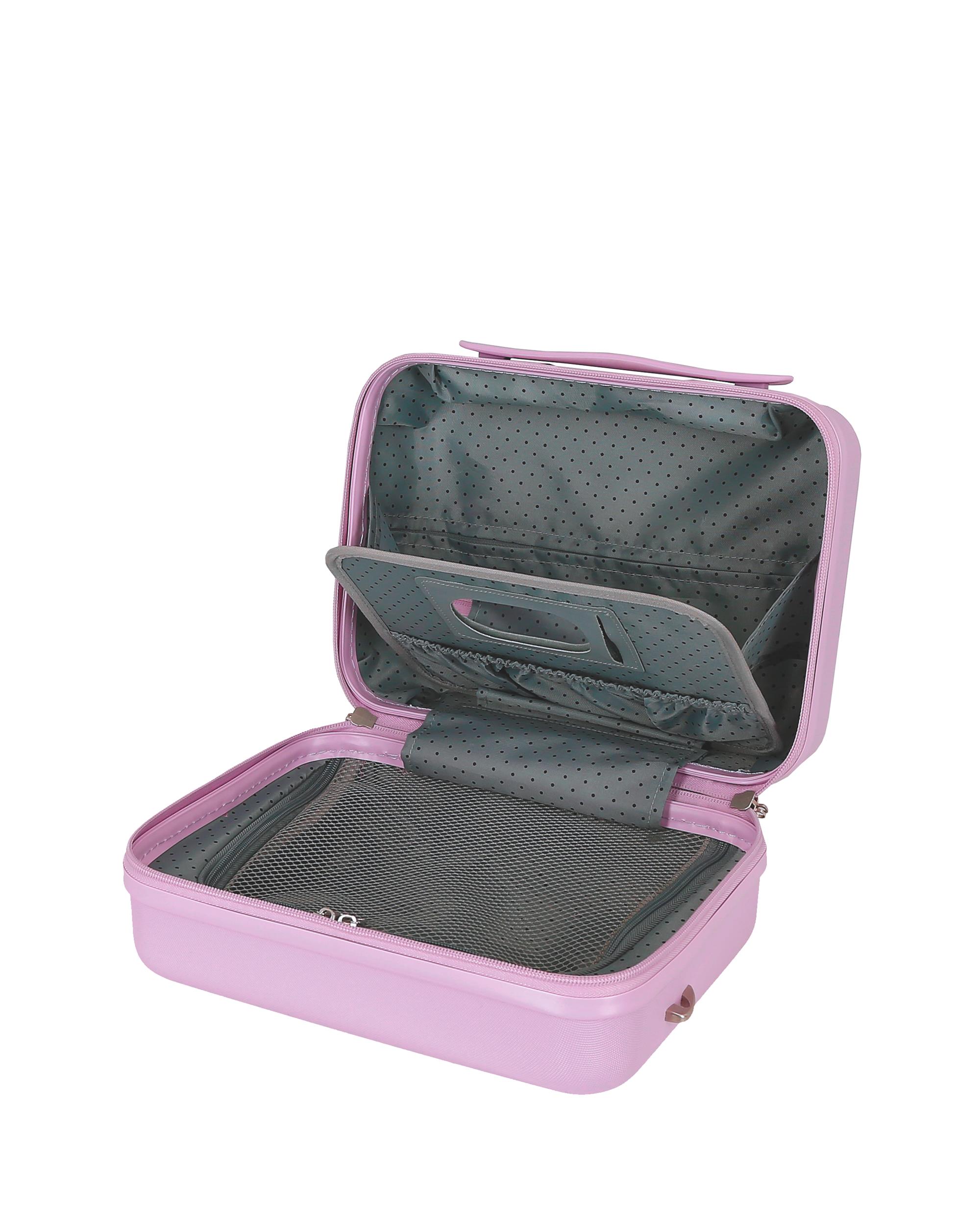 Conjunto de Malas 55-65 Cm Best Wishes Abs Rígida com Capacidade de 91l Lilás-5