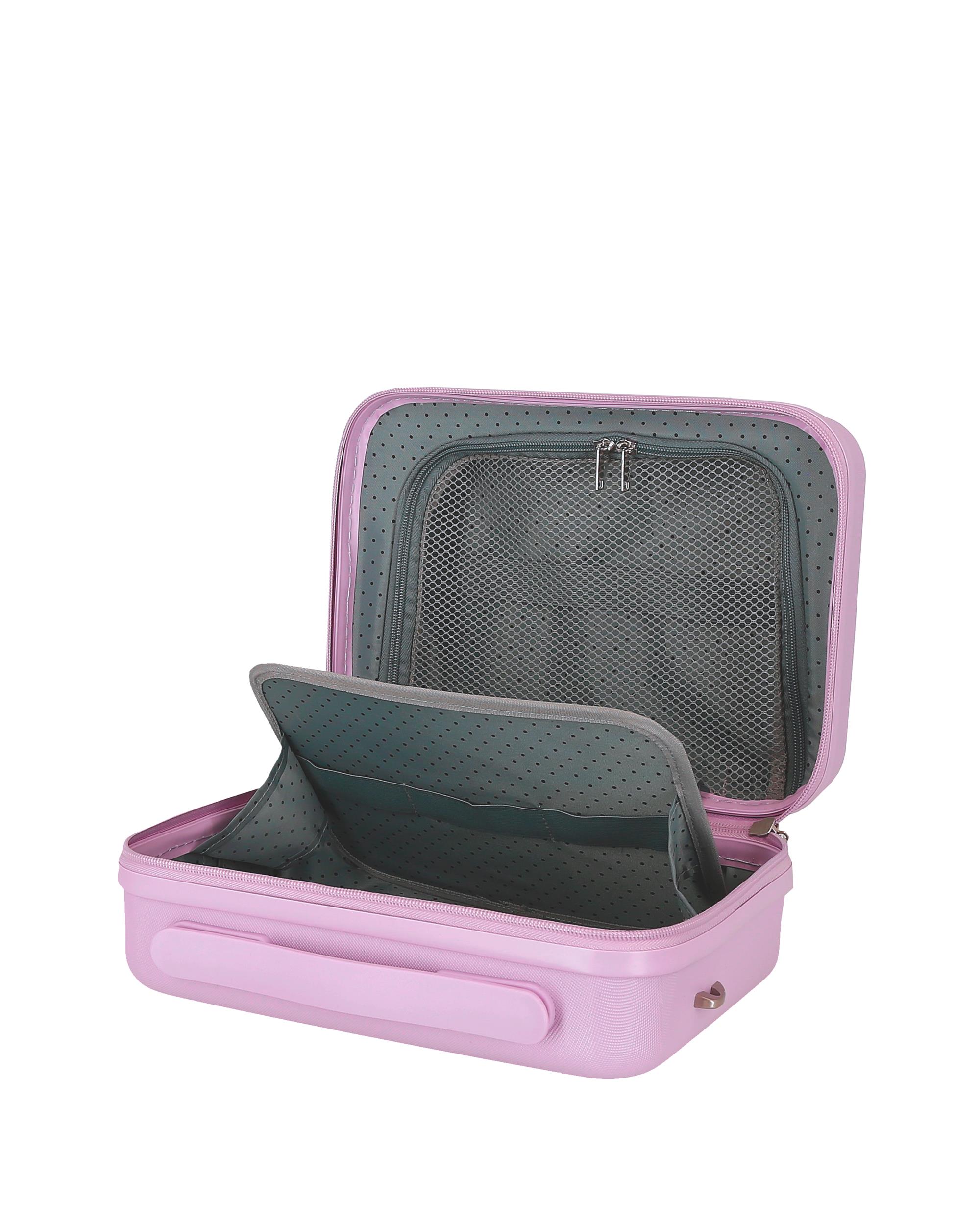 Conjunto de Malas 55-65 Cm Best Wishes Abs Rígida com Capacidade de 91l Lilás-6