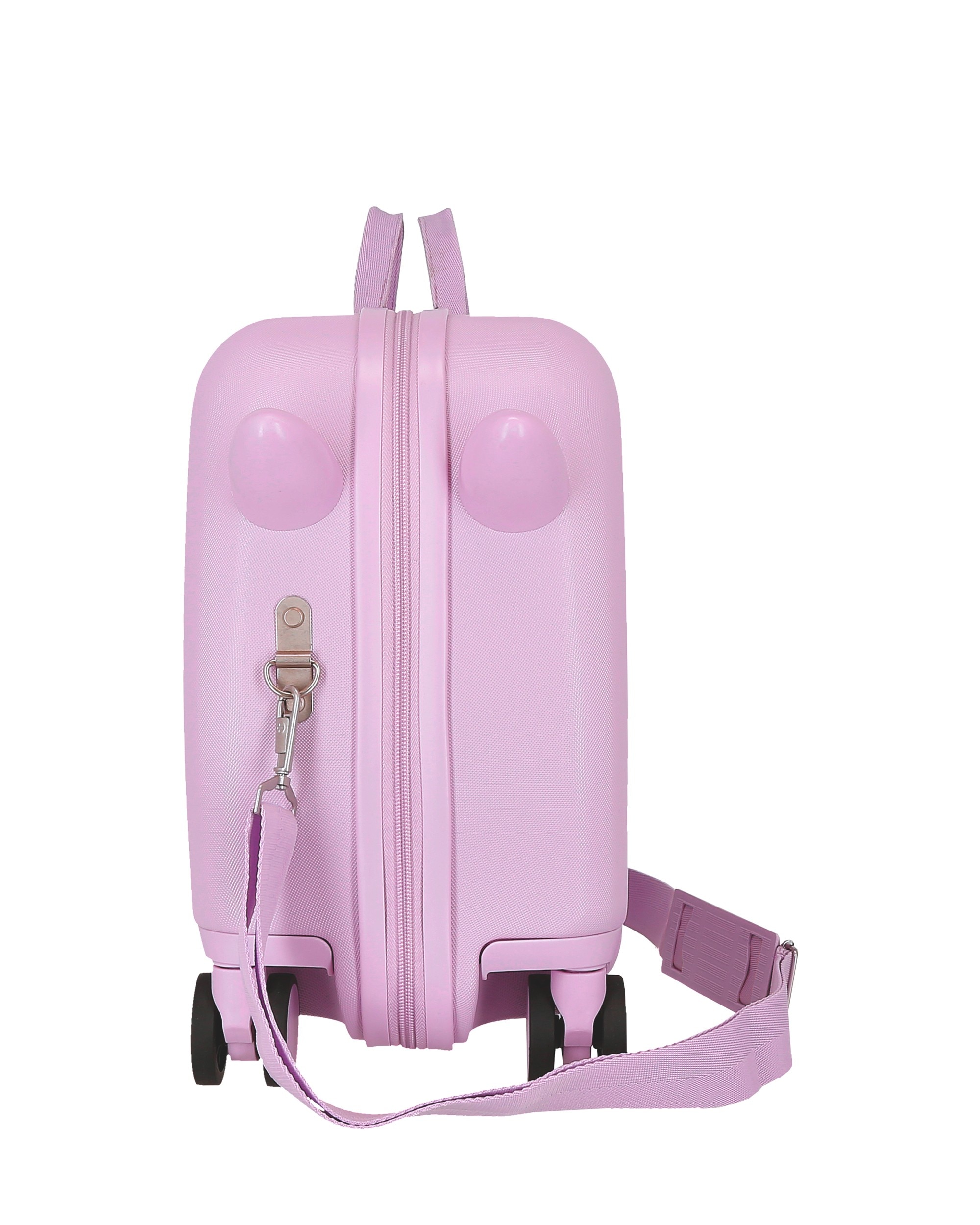 Mala Infantil 2 Rodas Multidirecionais 50 Cm Best Wishes Abs Rígida com Capacidade de 34l em Lilás Rosa-4