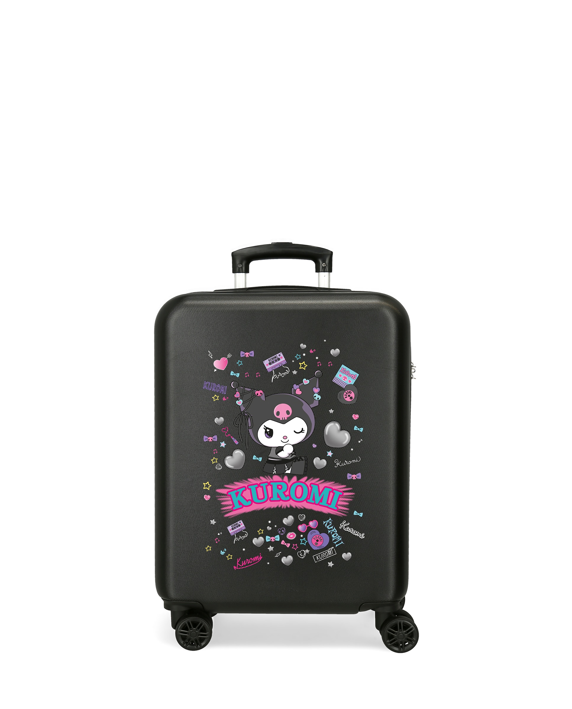 Imagem 0 de Mala de Cabine 55 Cm Kuromi Retro Pop Abs Rígida com Capacidade de 35l