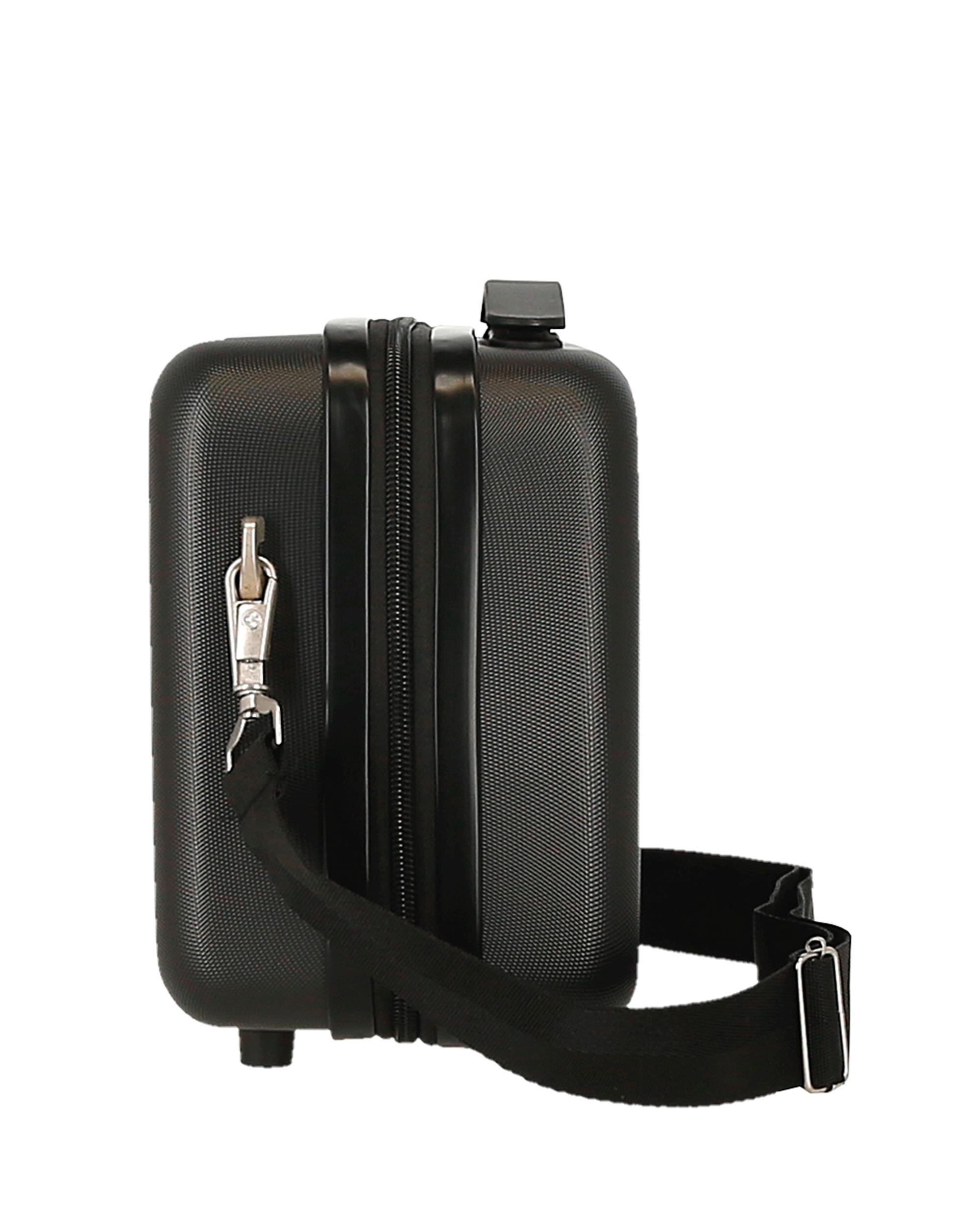 Necessaire Abs Kuromi Retro Pop Adaptável com Capacidade de 9,1l Preto-4