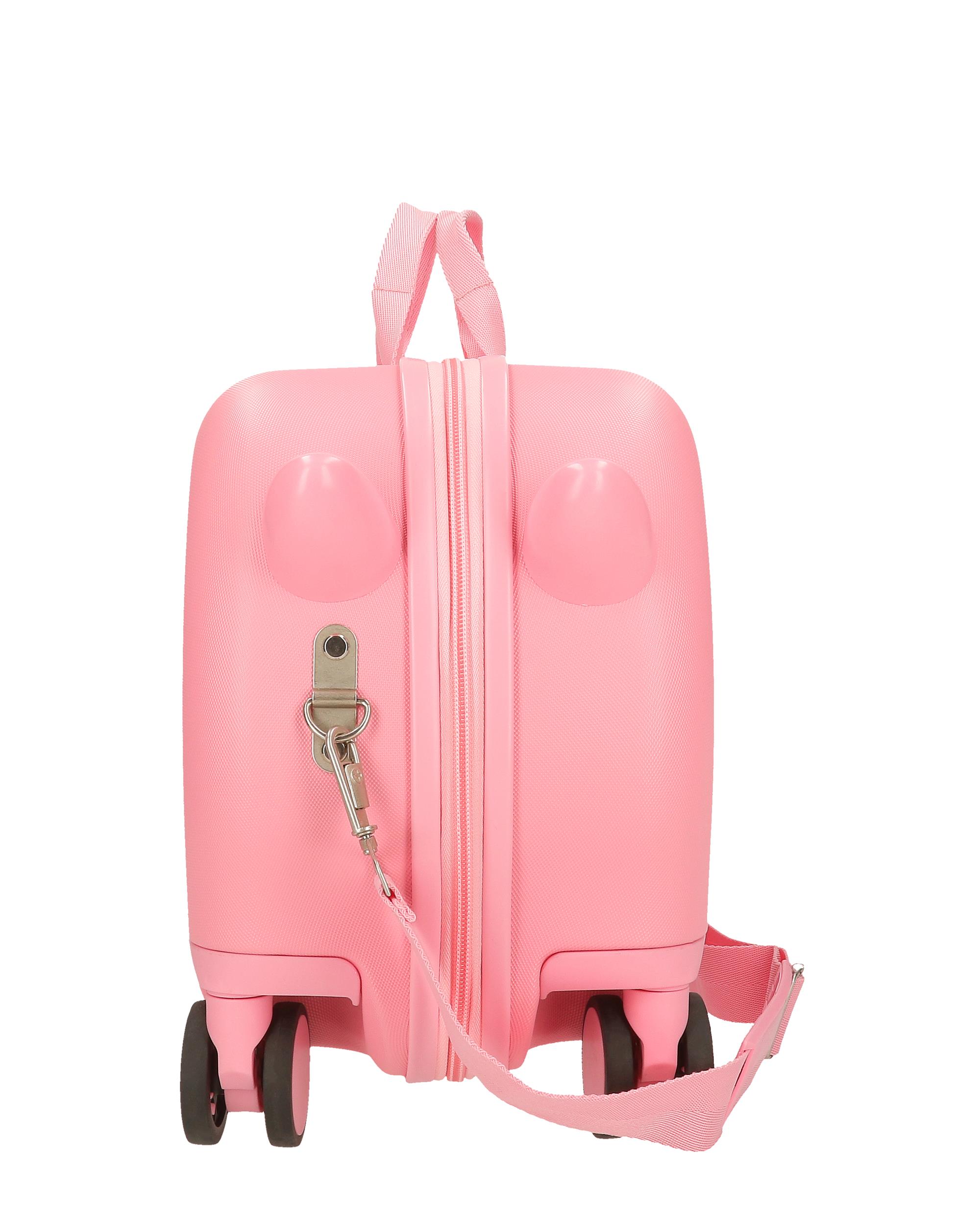 Mala de Cabine 55 Cm Baby Pets Abs Rígida com Capacidade de 34l Azul-4