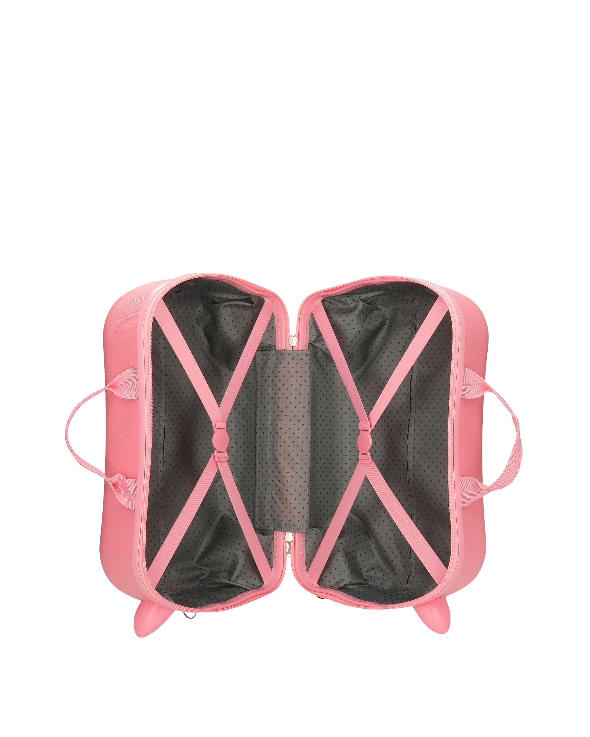 Mala de Cabine 55 Cm Baby Pets Abs Rígida com Capacidade de 34l Azul-5
