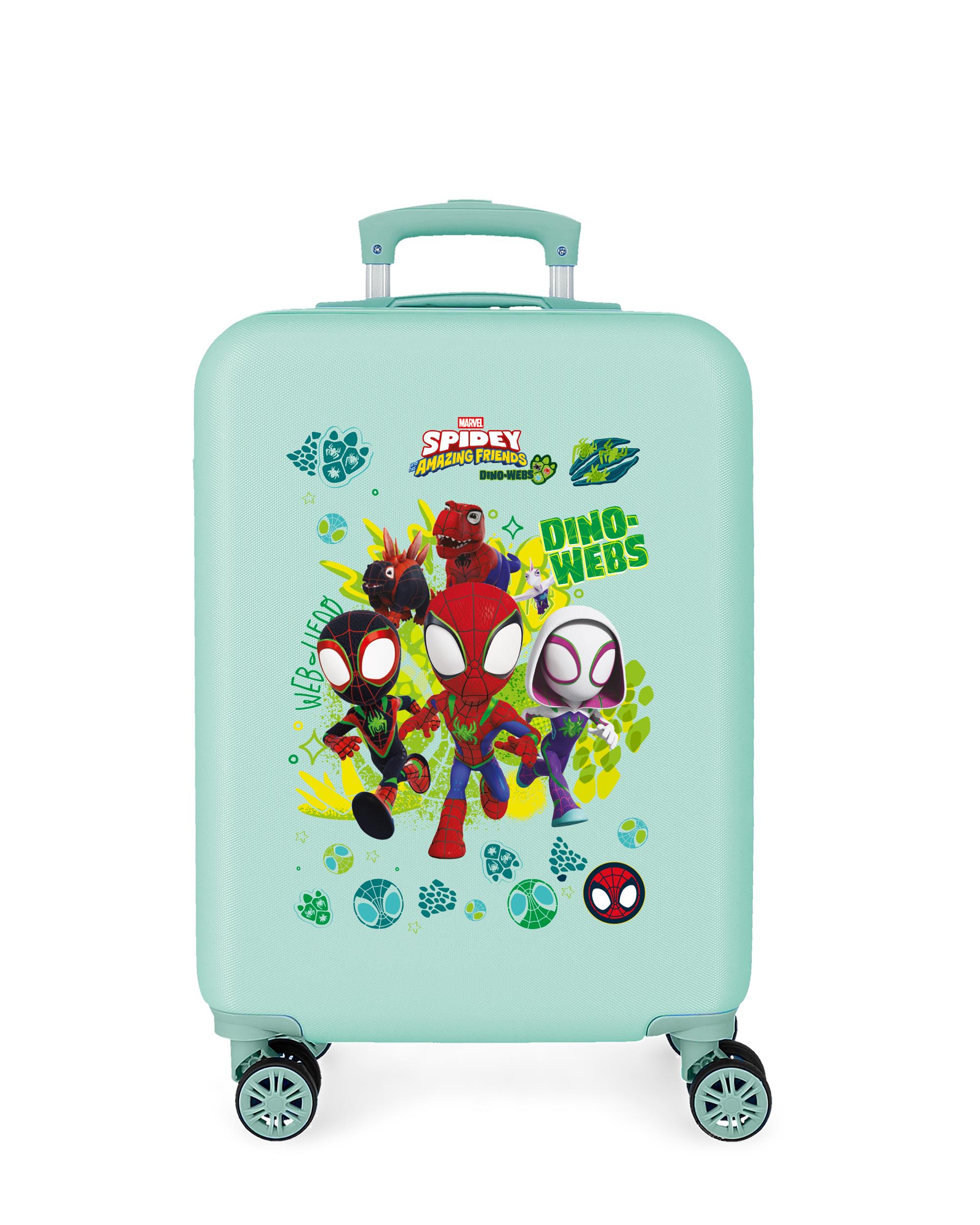Mala de Cabine 55 Cm Dino-webs Abs Rígida com Capacidade de 35l Azul-1
