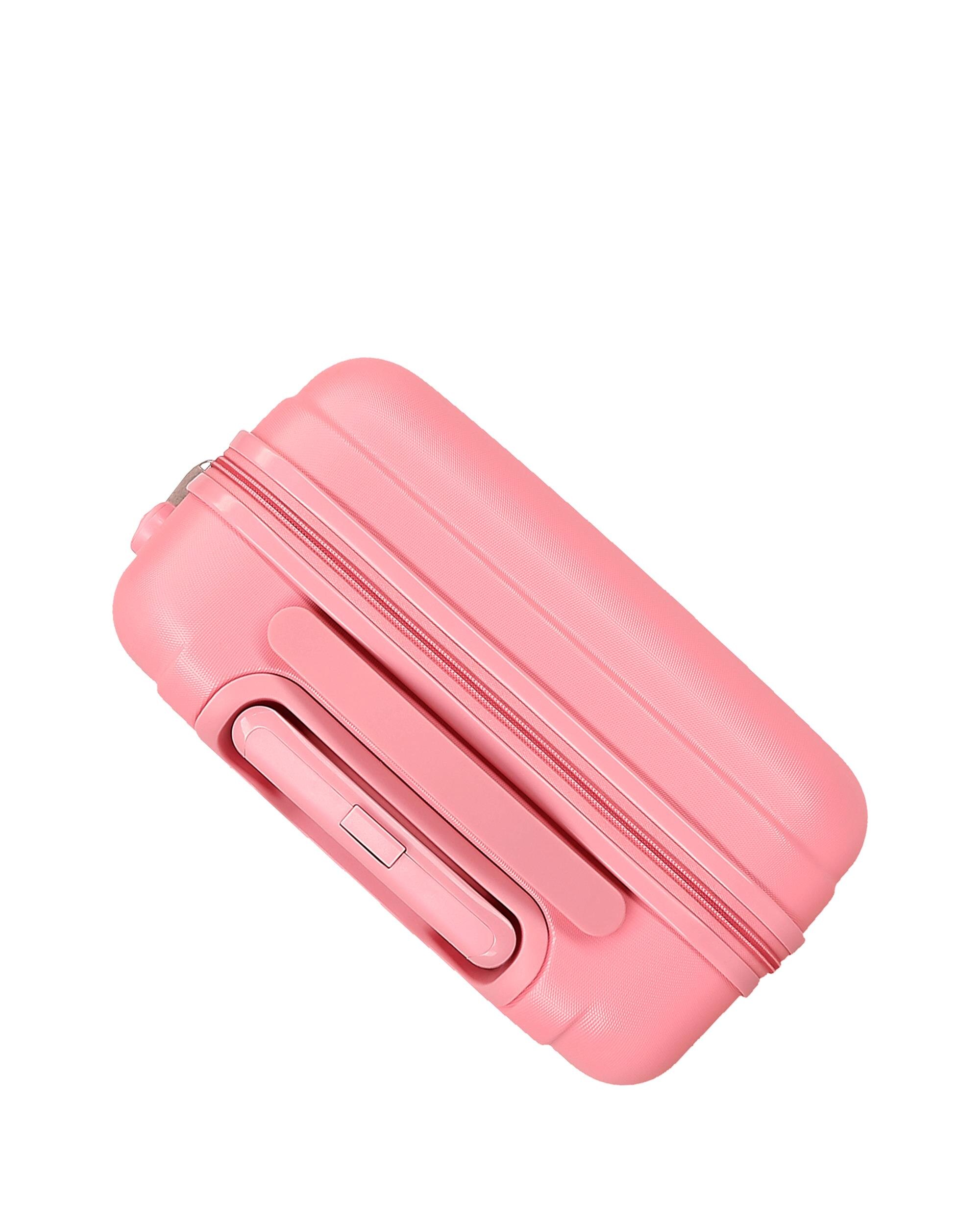 Conjunto de Malas 55-65 Cm Minnie Happy To Be Me Abs Rígida com Capacidade de 91l Rosa-6