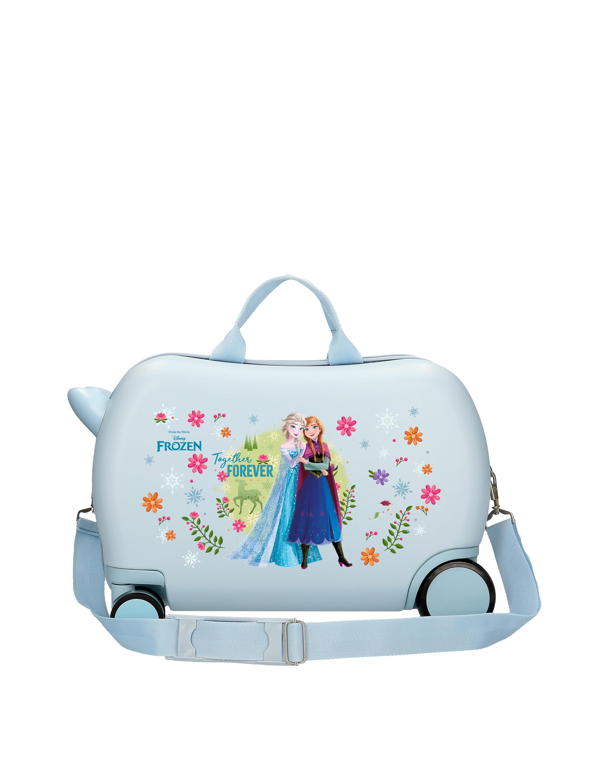 Mala Infantil 2 Rodas Multidirecionais 45 Cm Forever Abs Rígida com Capacidade de 24,6l Azul-3