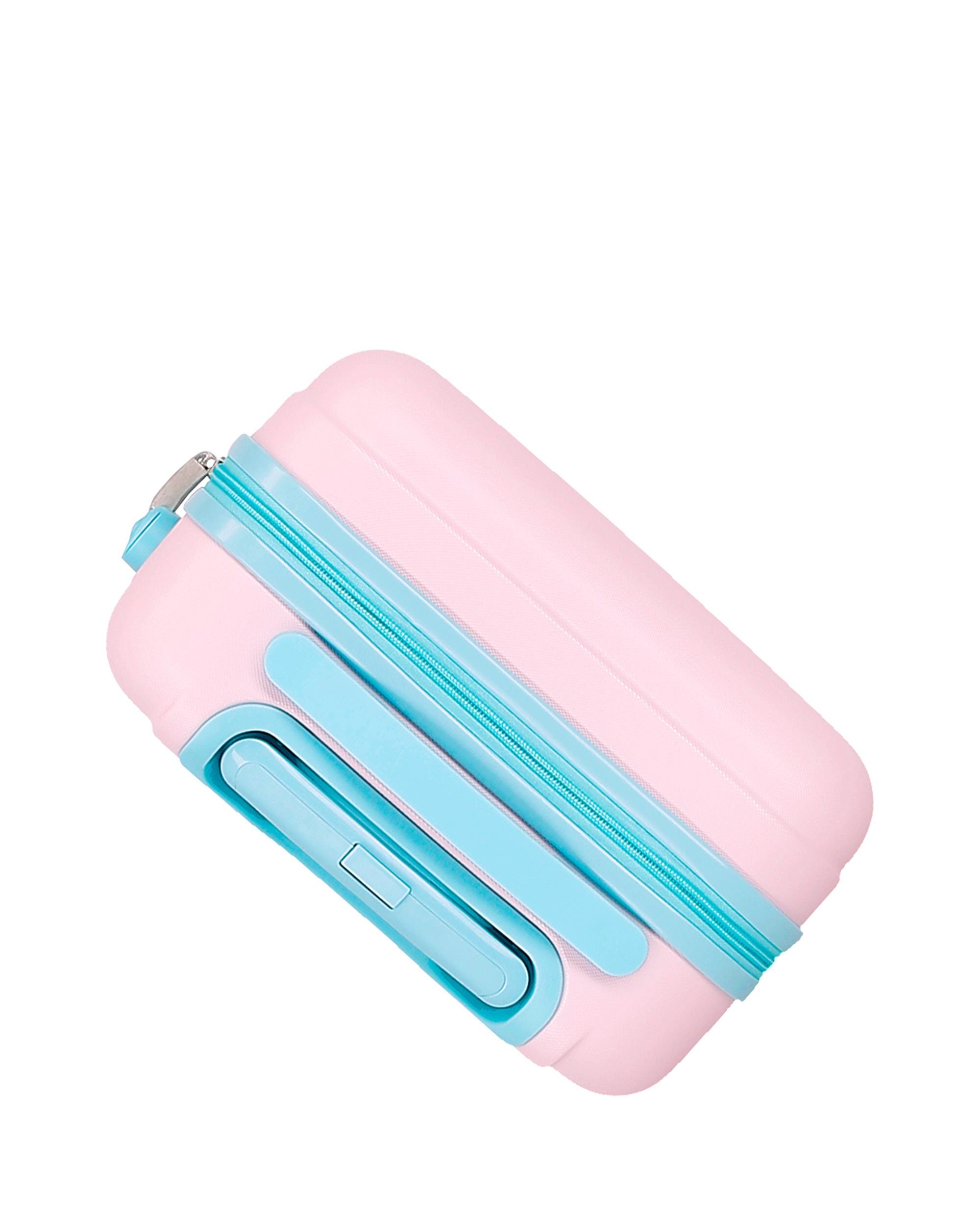 Mala de Cabine 50 Cm Happy Pets Abs Rígida com Capacidade de 33l Rosa-6