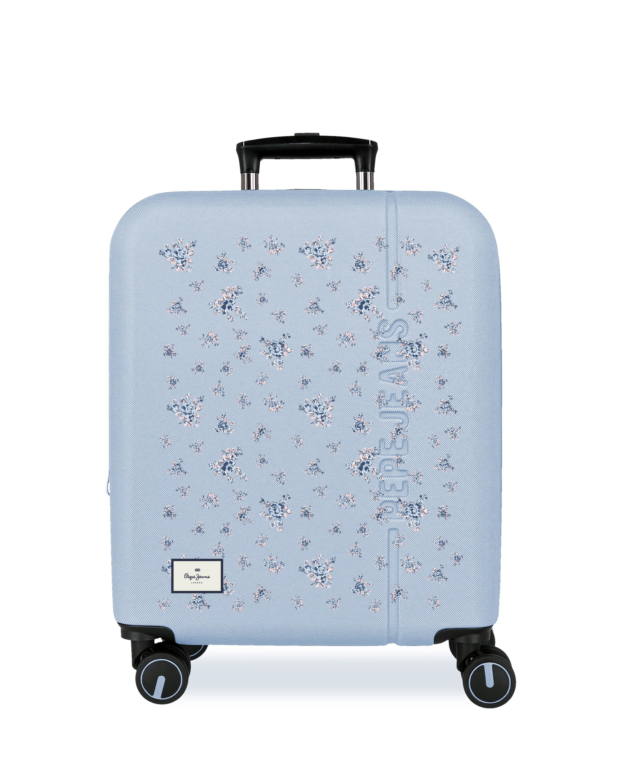 Mala de Cabine 55 Cm Expandível Pjl Olivia Abs Rígida Até 37 L Azul-1