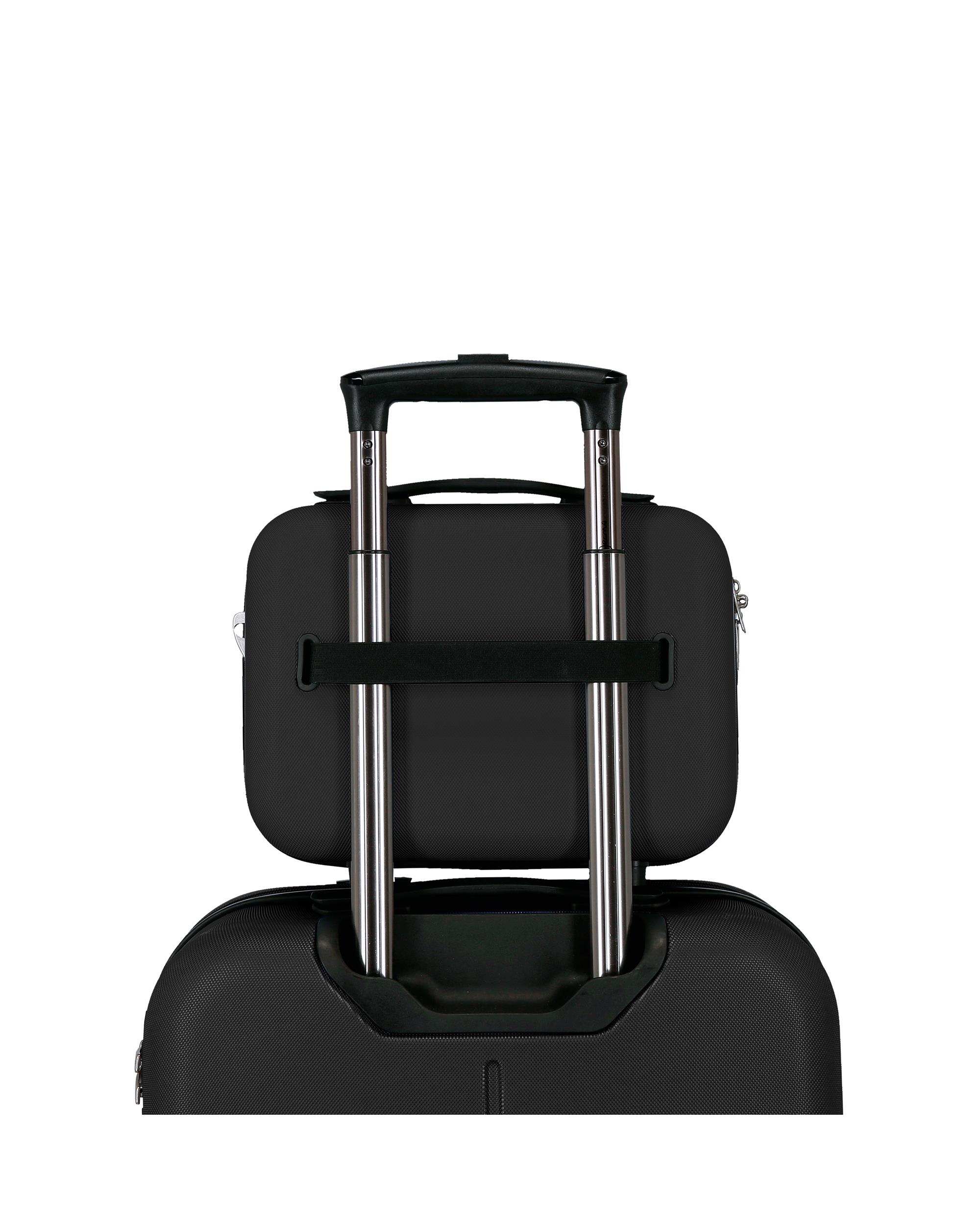 Necessaire Abs Pjl Eloise Adaptável Preto-2