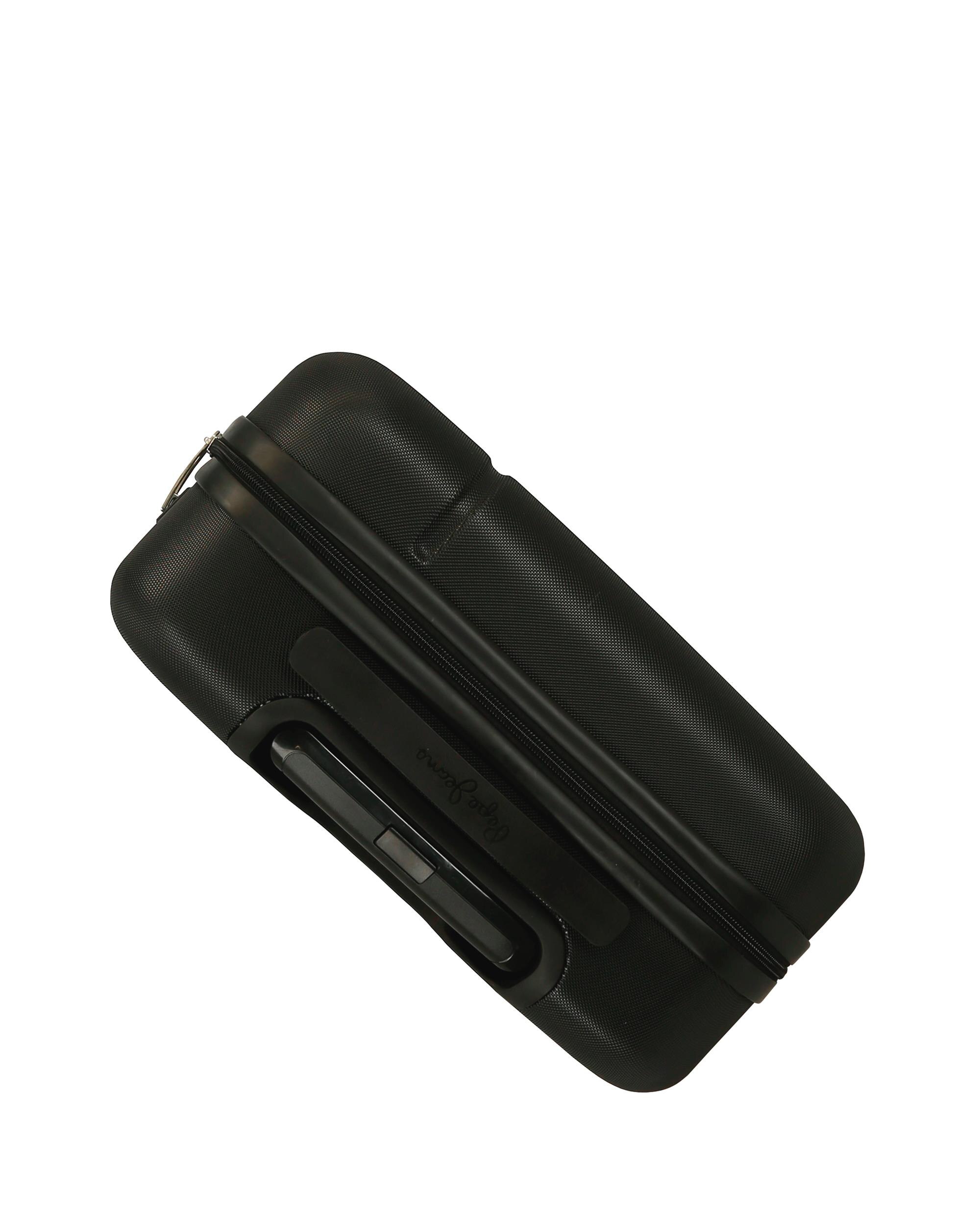 Mala de Cabine 55 Cm Pjl Henry Abs Rígida com Capacidade de 44l Preto-6