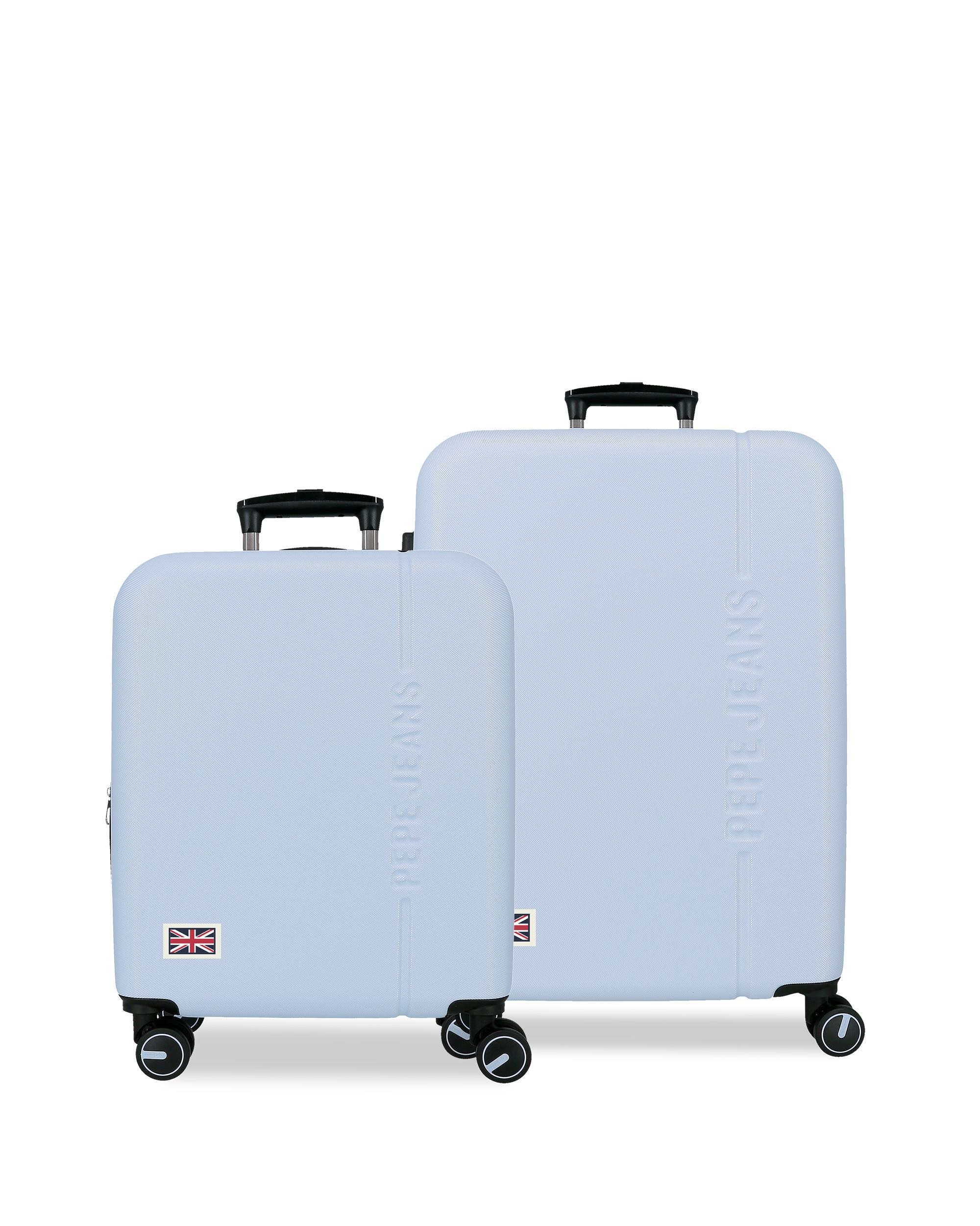 Imagem 0 de Conjunto de Malas 55-68 Cm Expansível Pjl Aris Abs Rígida Até 109 L