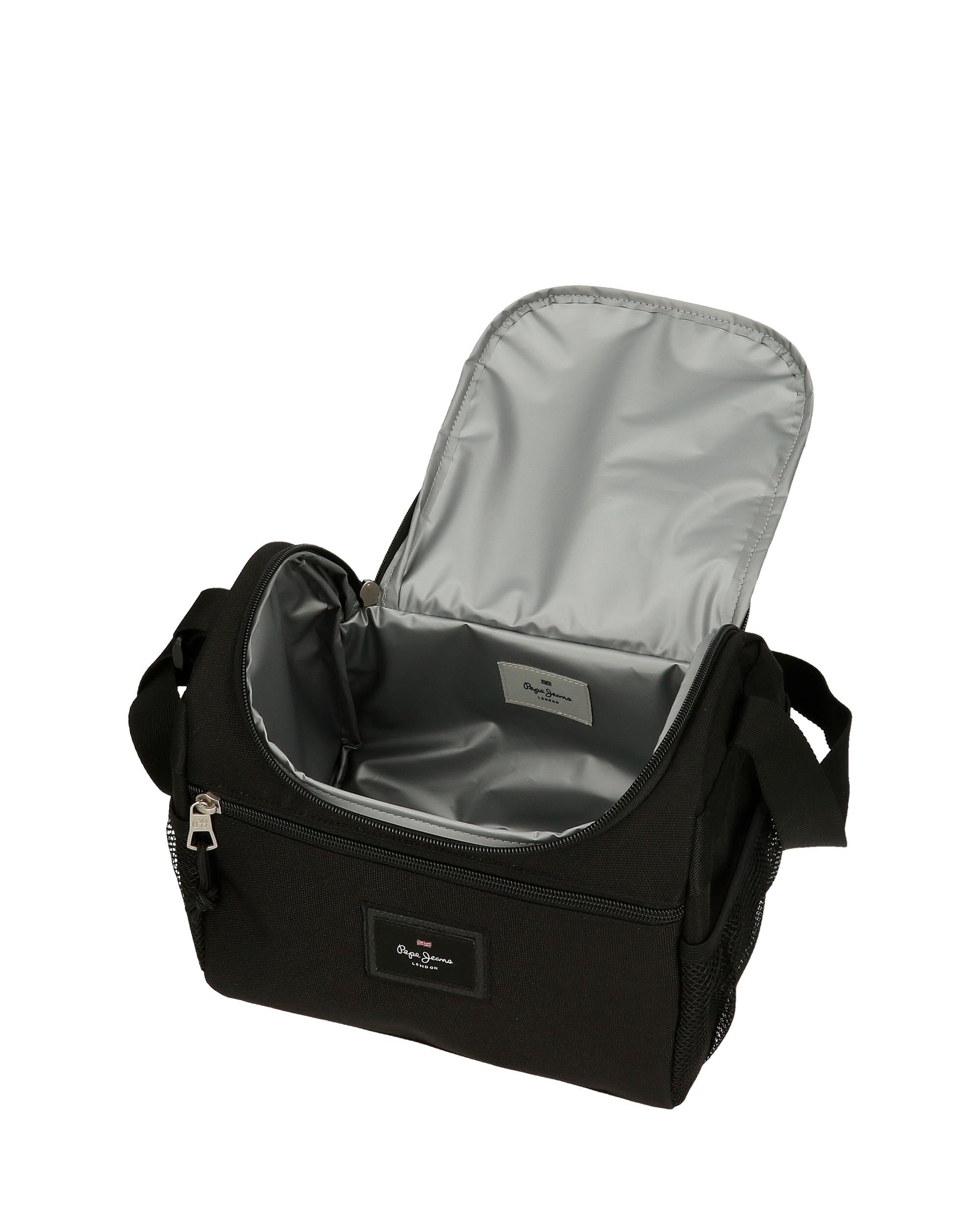 Porta-lanche Térmico Pepe Jeans Aris Evergreen Preto-4