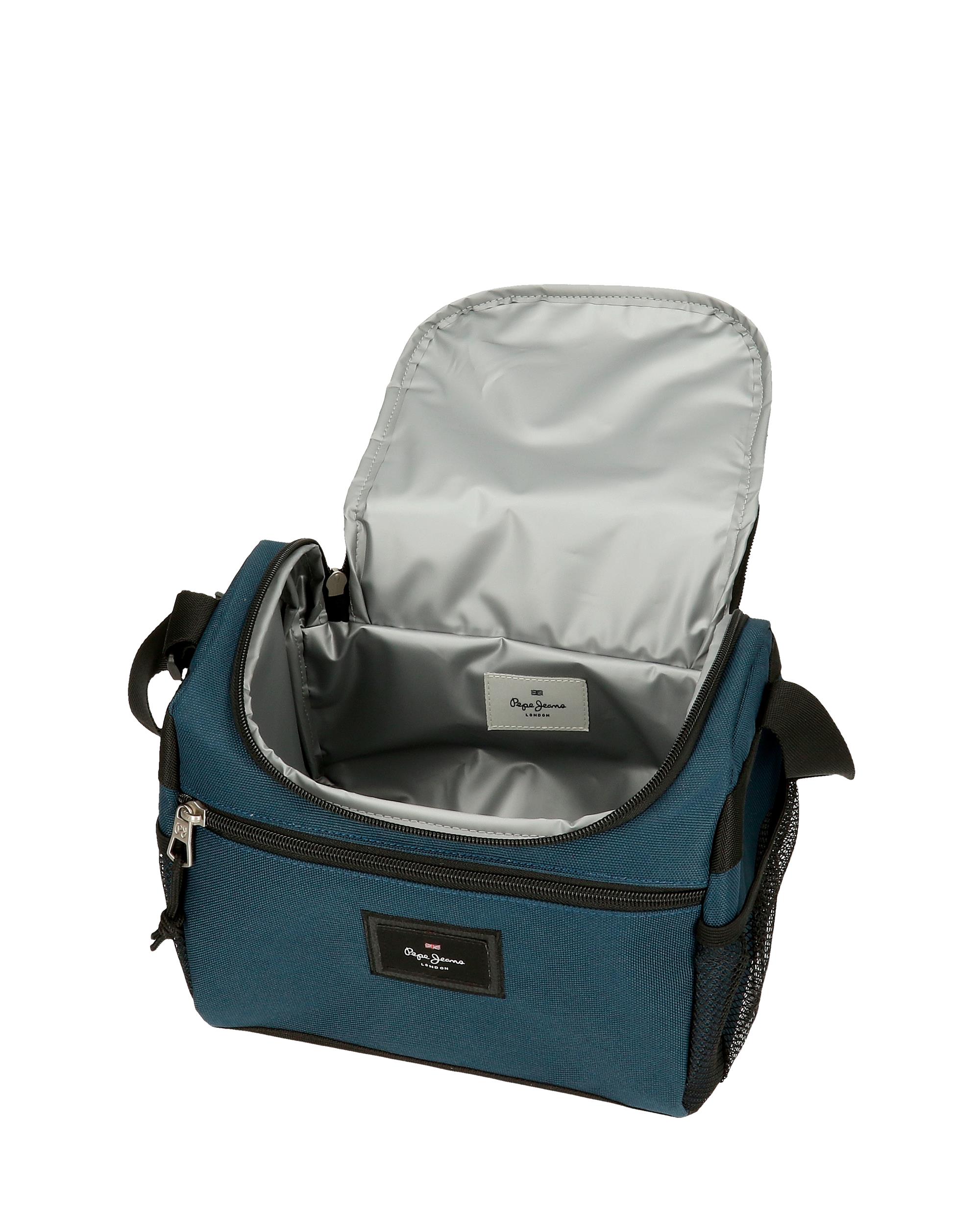 Porta-lanche Térmico Pepe Jeans Aris Evergreen Azul-4