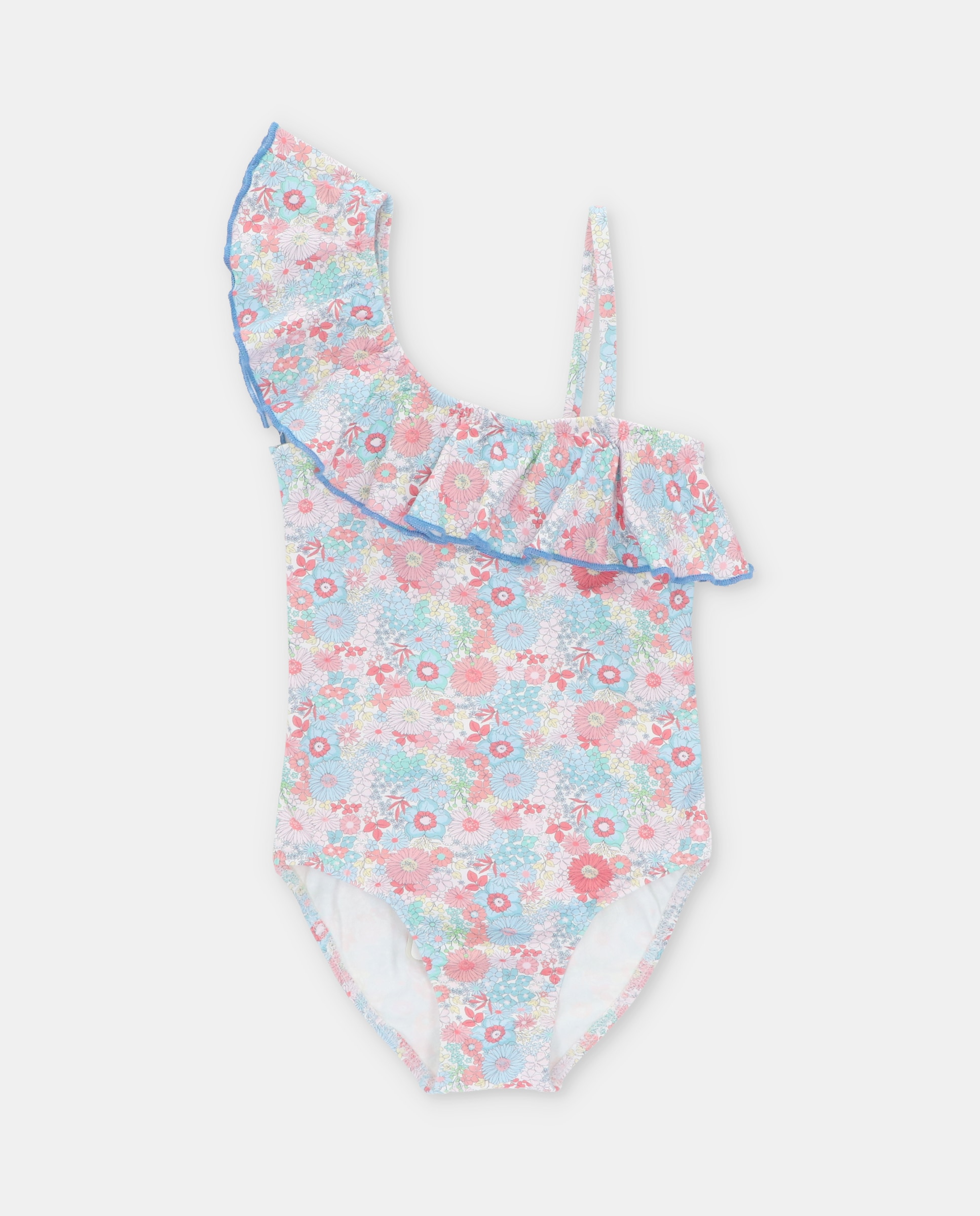 Imagem 0 de Fato de Banho Infantil com Estampado de Flores