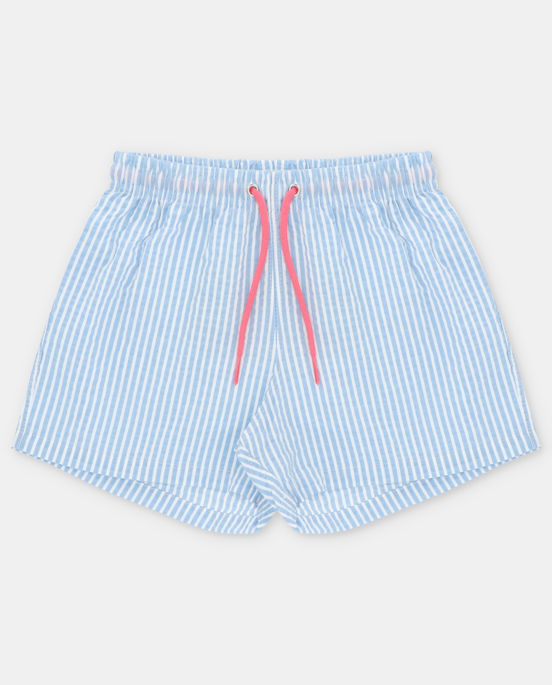 Imagem 0 de Fato de Banho Infantil com Estampado Às Riscas e Cordão de Ajuste