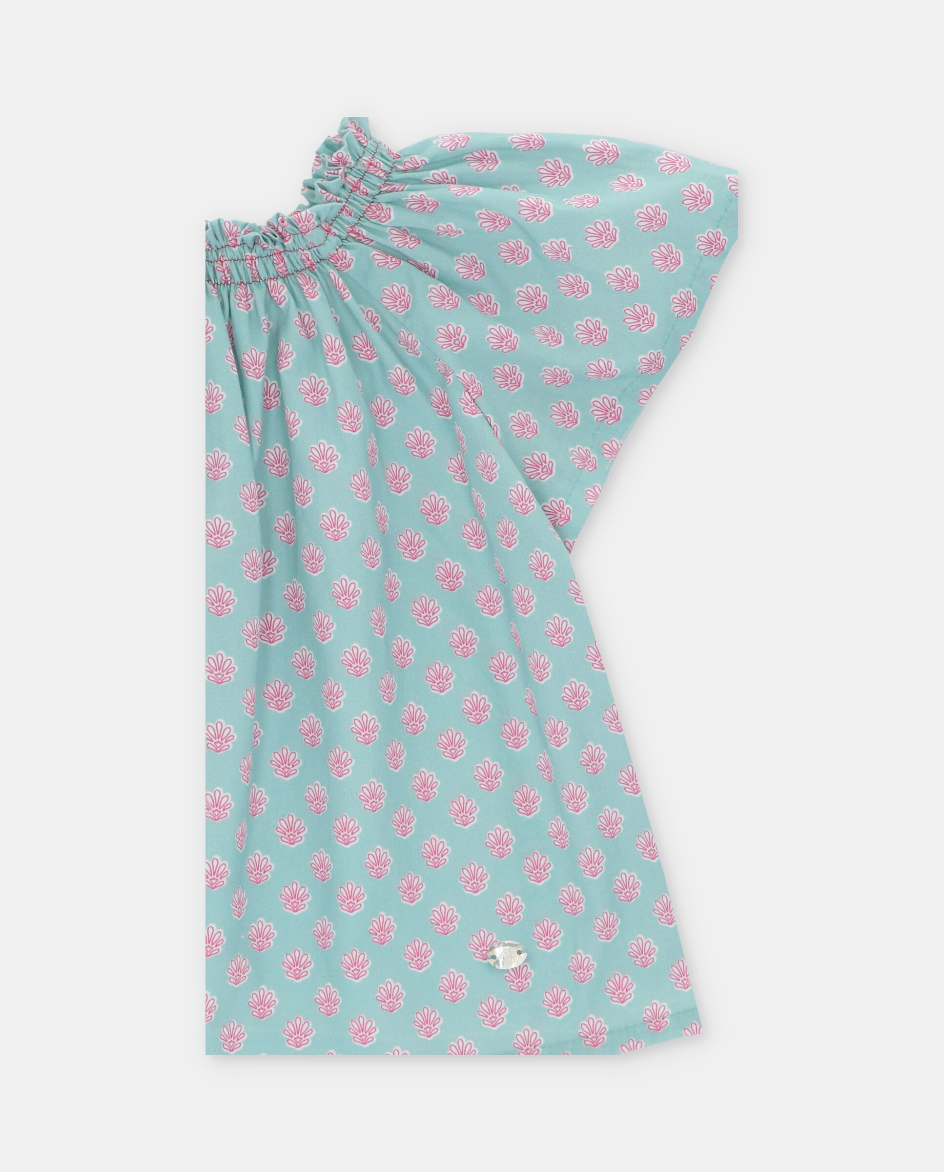 Blusa Infantil com Estampado de Fantasia Martín Aranda Azul-claro-3