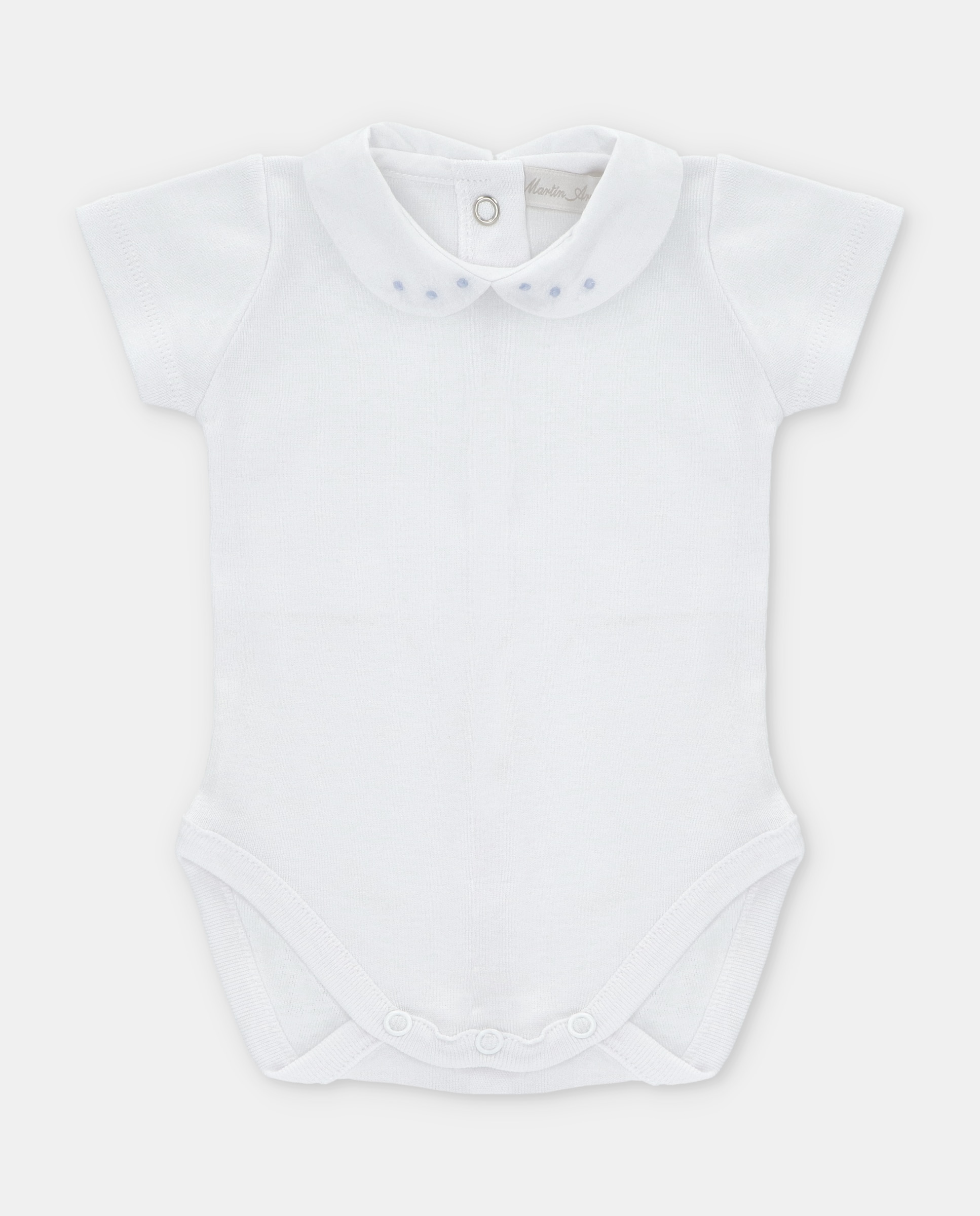 Imagem 0 de Body Formal para Bebé Interlock com Bodoques Bordados