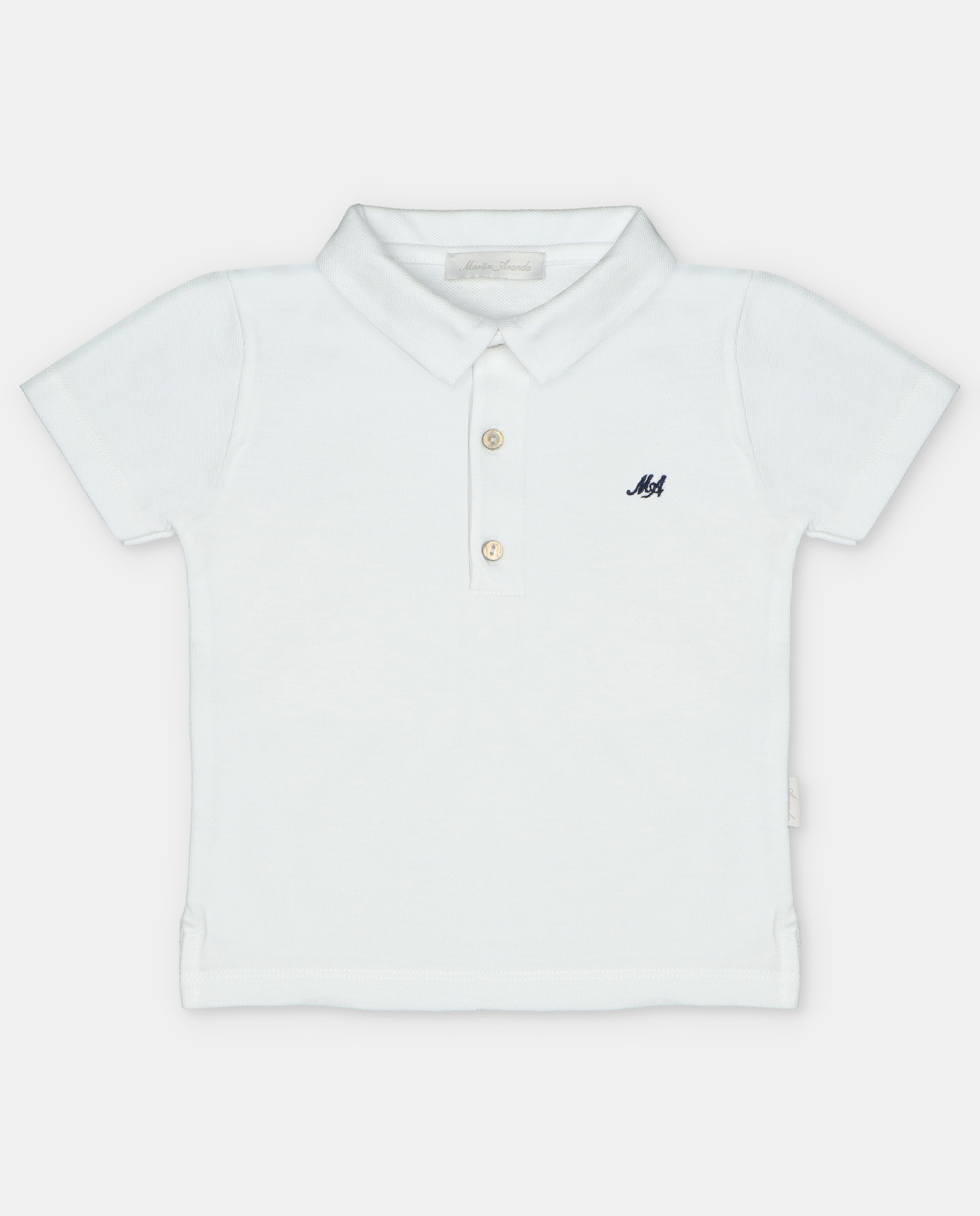 Imagem 0 de Polo para Bebé com Bordado de Marca