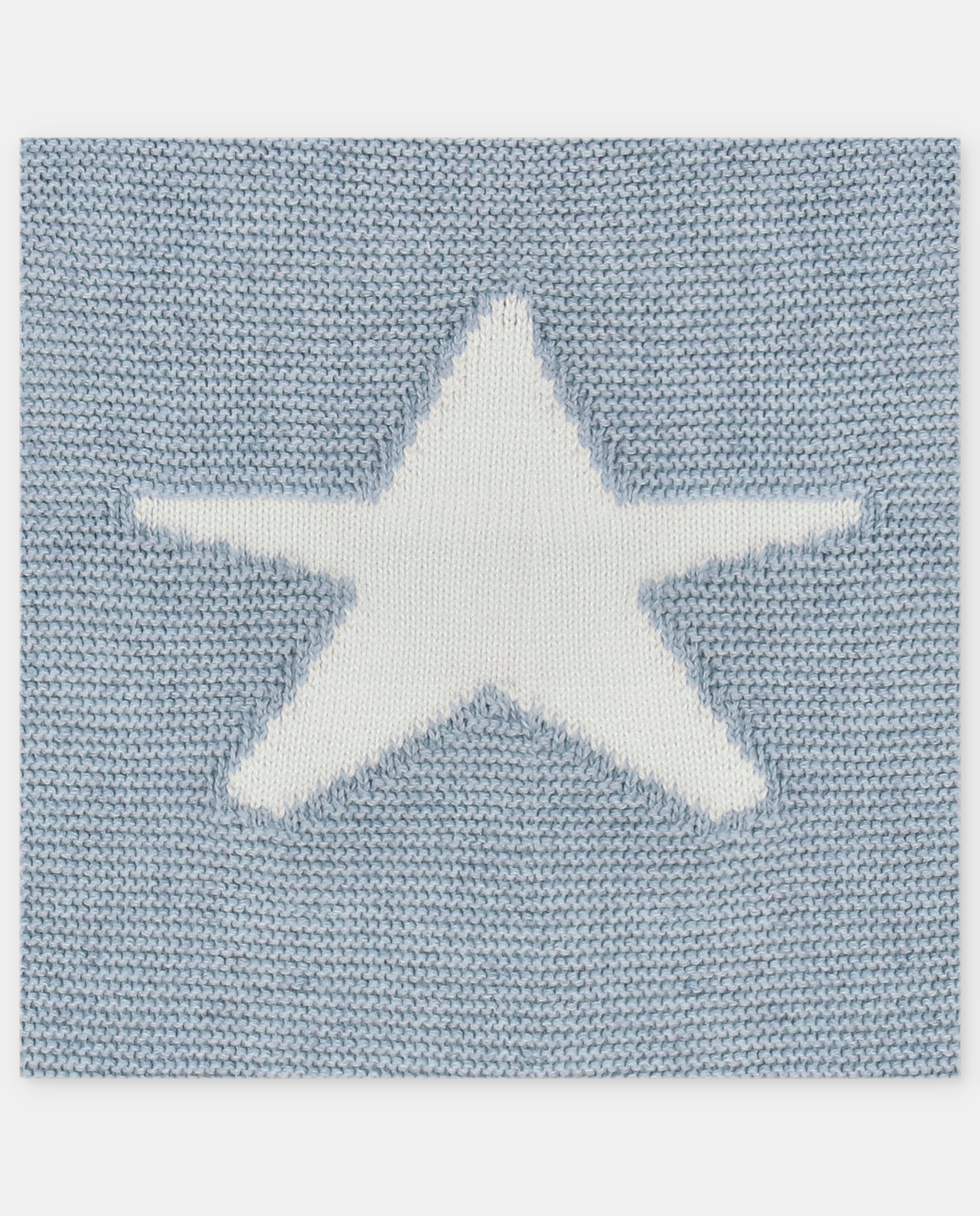 Camisola para Bebé com Gola Redonda e Desenho Frontal Martín Aranda Azul-claro-3