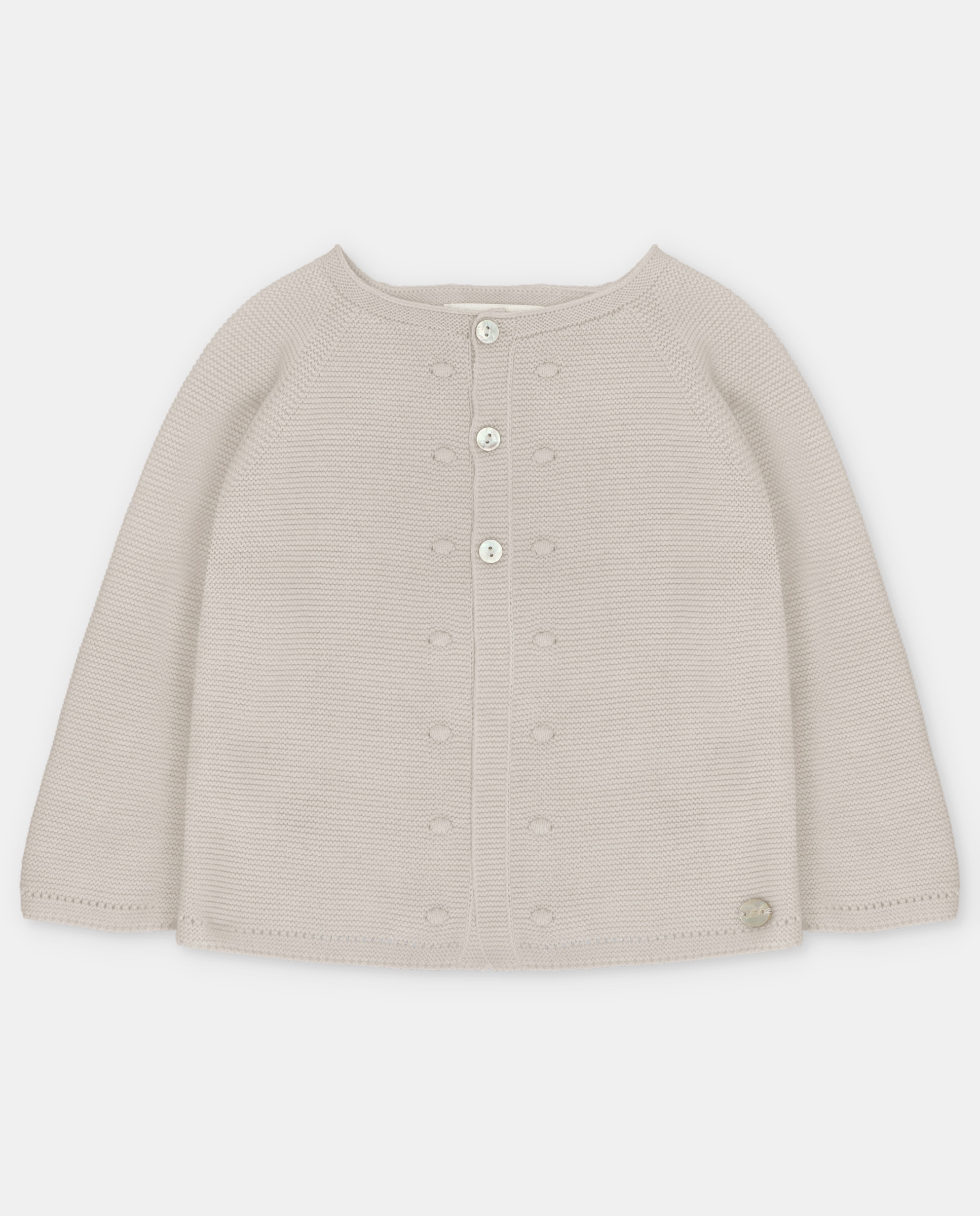 Imagem 0 de Casaco para Bebé de Tricô com Bodoques